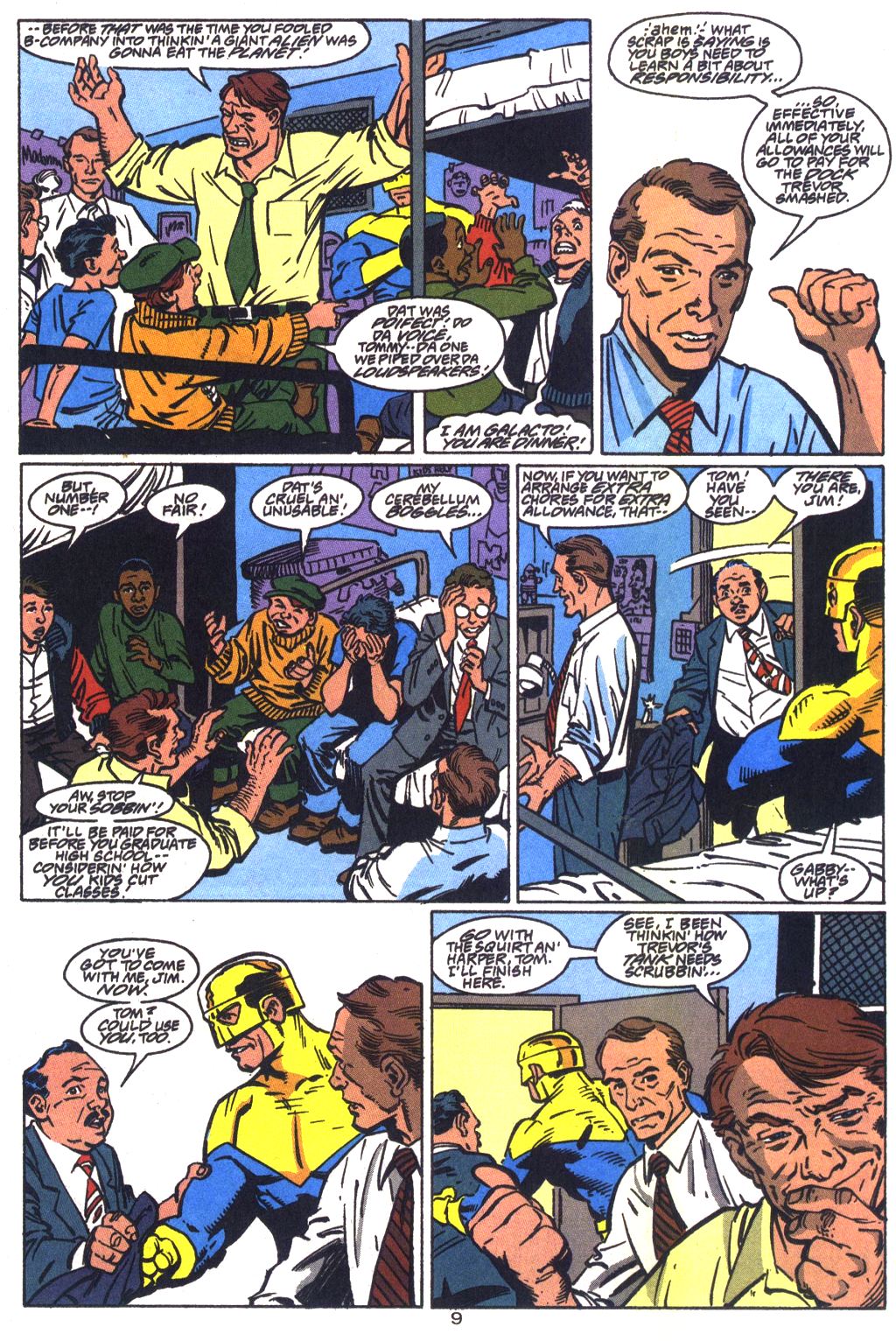 Read online Guardians of Metropolis comic -  Issue #1 - 10