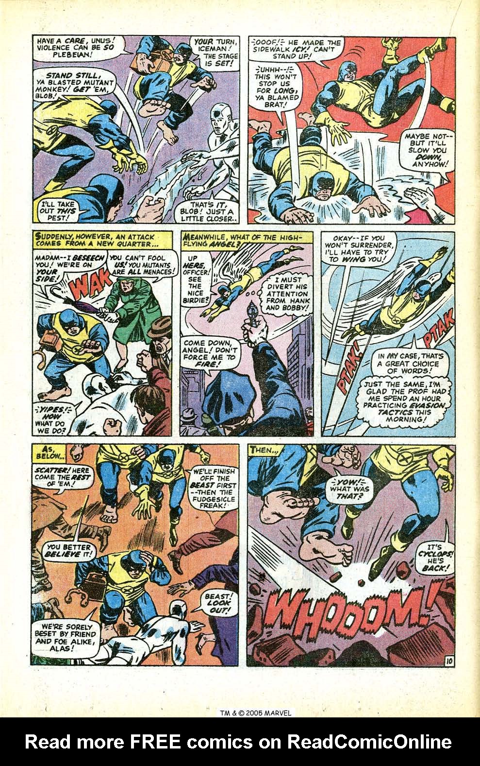 Read online Uncanny X-Men (1963) comic -  Issue #71 - 16