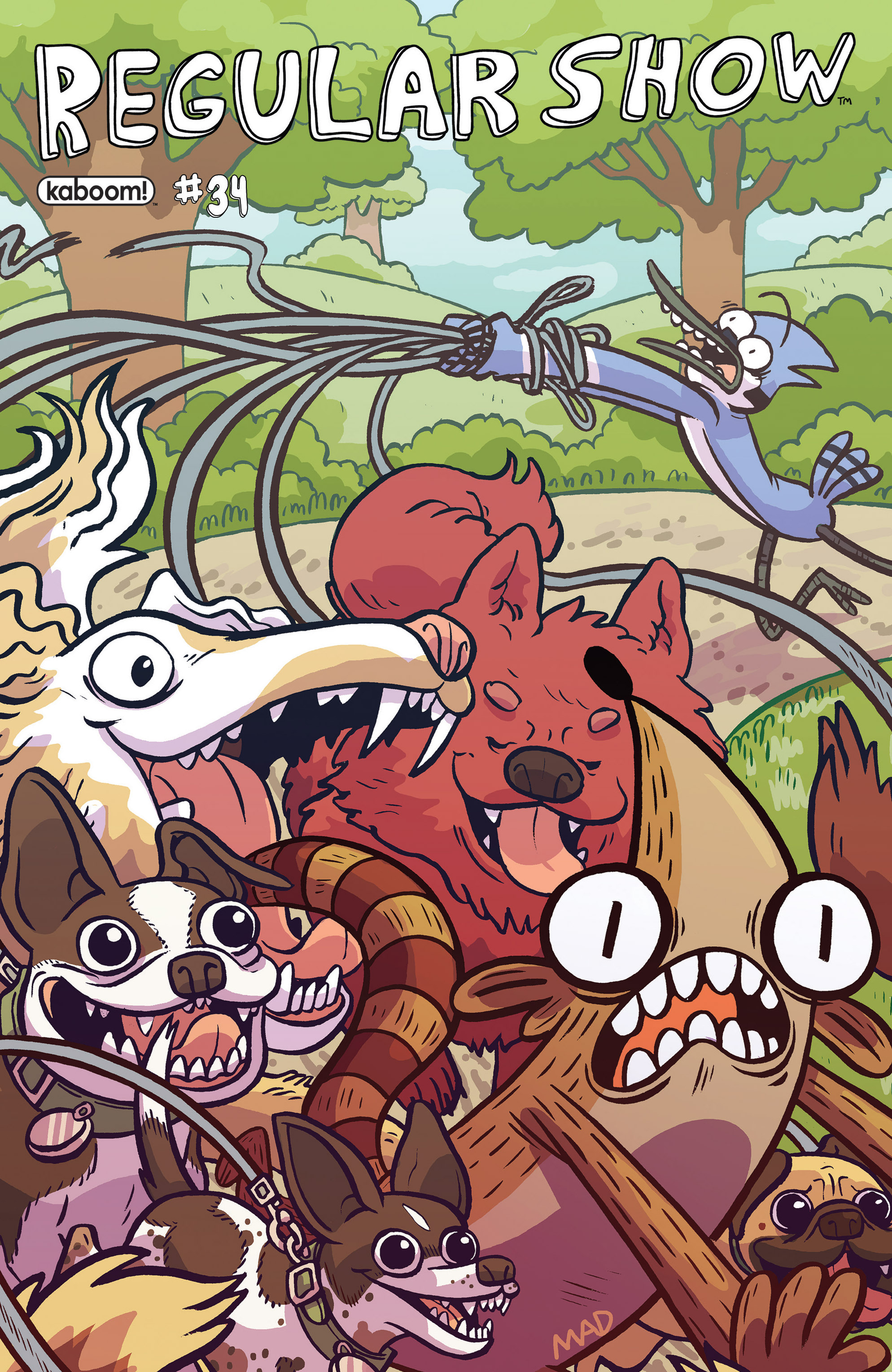 Read online Regular Show comic -  Issue #34 - 1