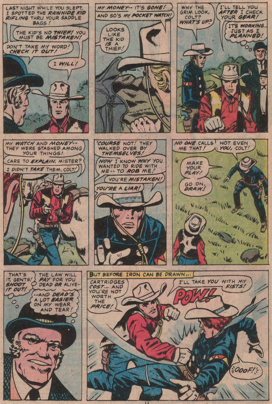 Read online Kid Colt Outlaw comic -  Issue #229 - 16