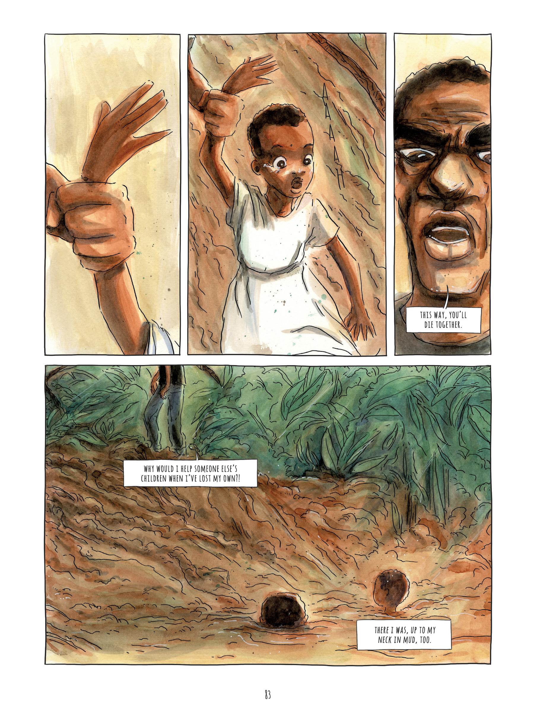 Read online Alice on the Run: One Child's Journey Through the Rwandan Civil War comic -  Issue # TPB - 82