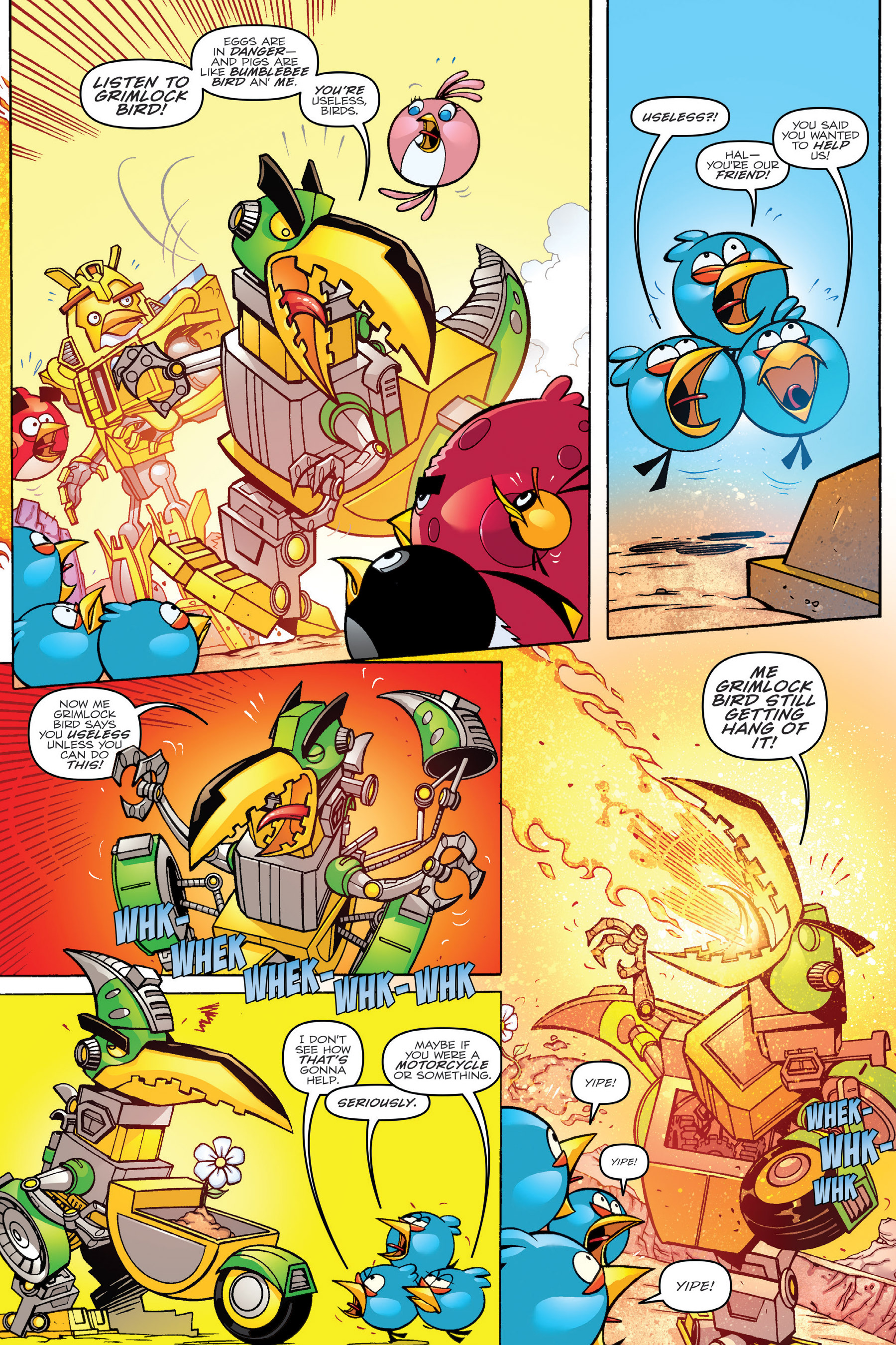 Read online Angry Birds Transformers: Age of Eggstinction comic -  Issue # Full - 30
