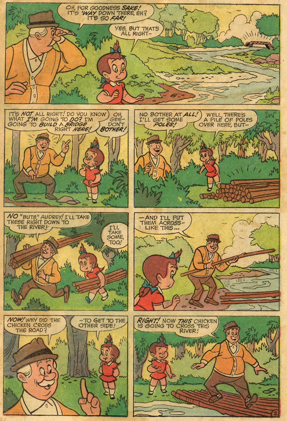 Read online Little Audrey And Melvin comic -  Issue #31 - 24