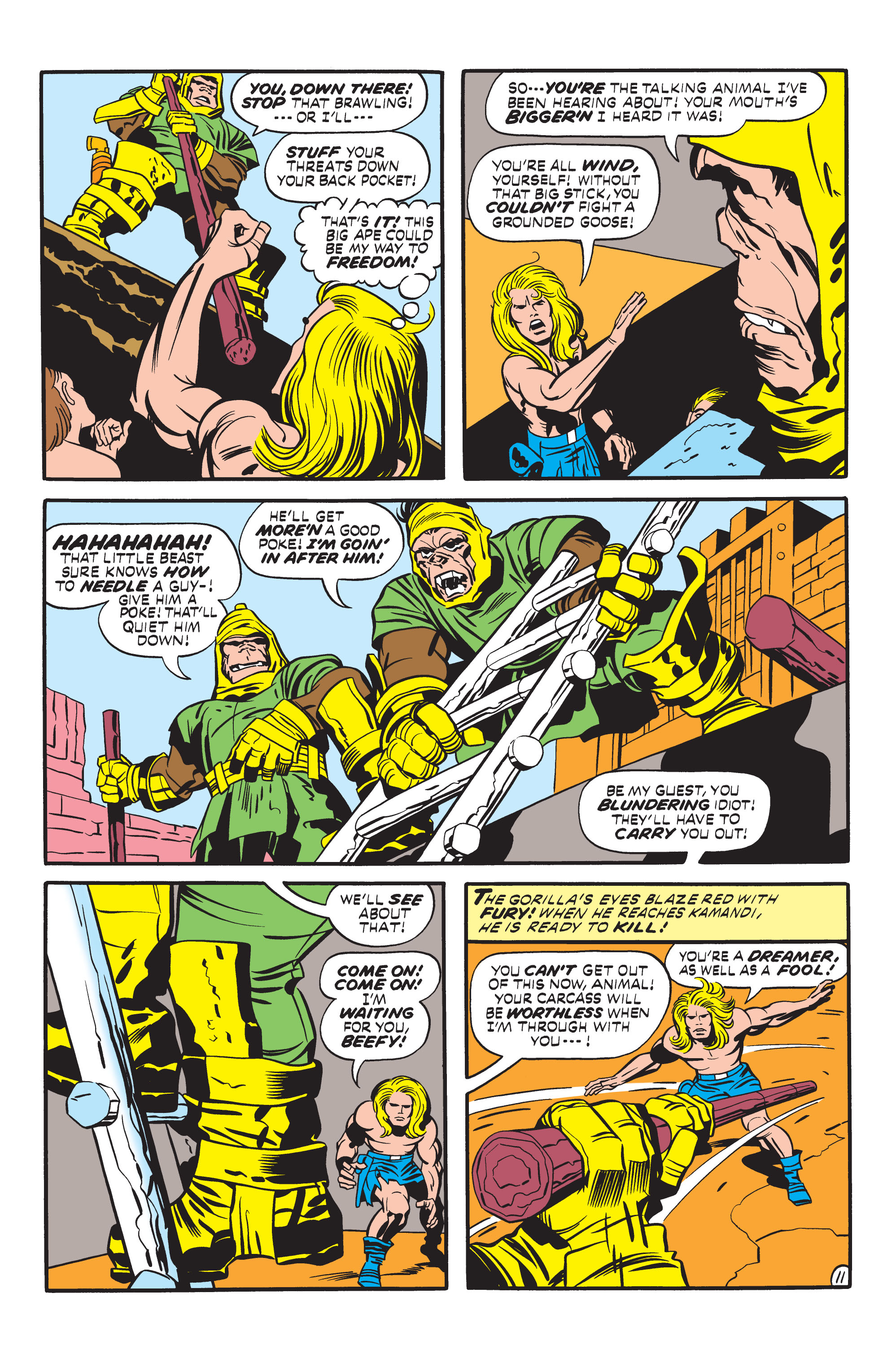 Read online Kamandi, The Last Boy On Earth comic -  Issue #4 - 11