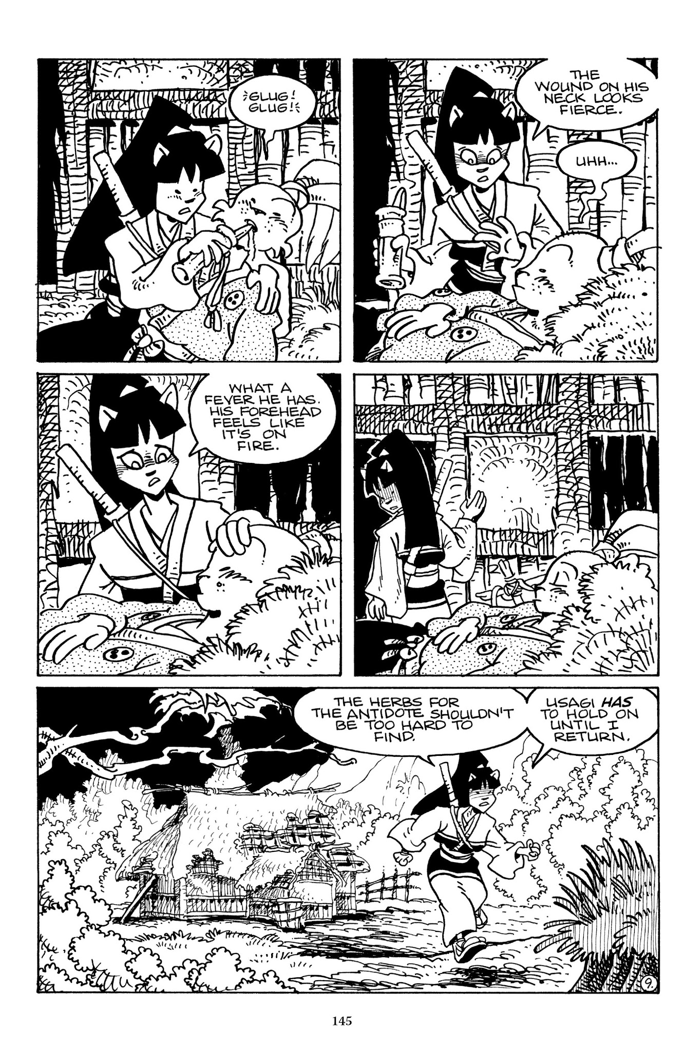 Read online The Usagi Yojimbo Saga comic -  Issue # TPB 6 - 144