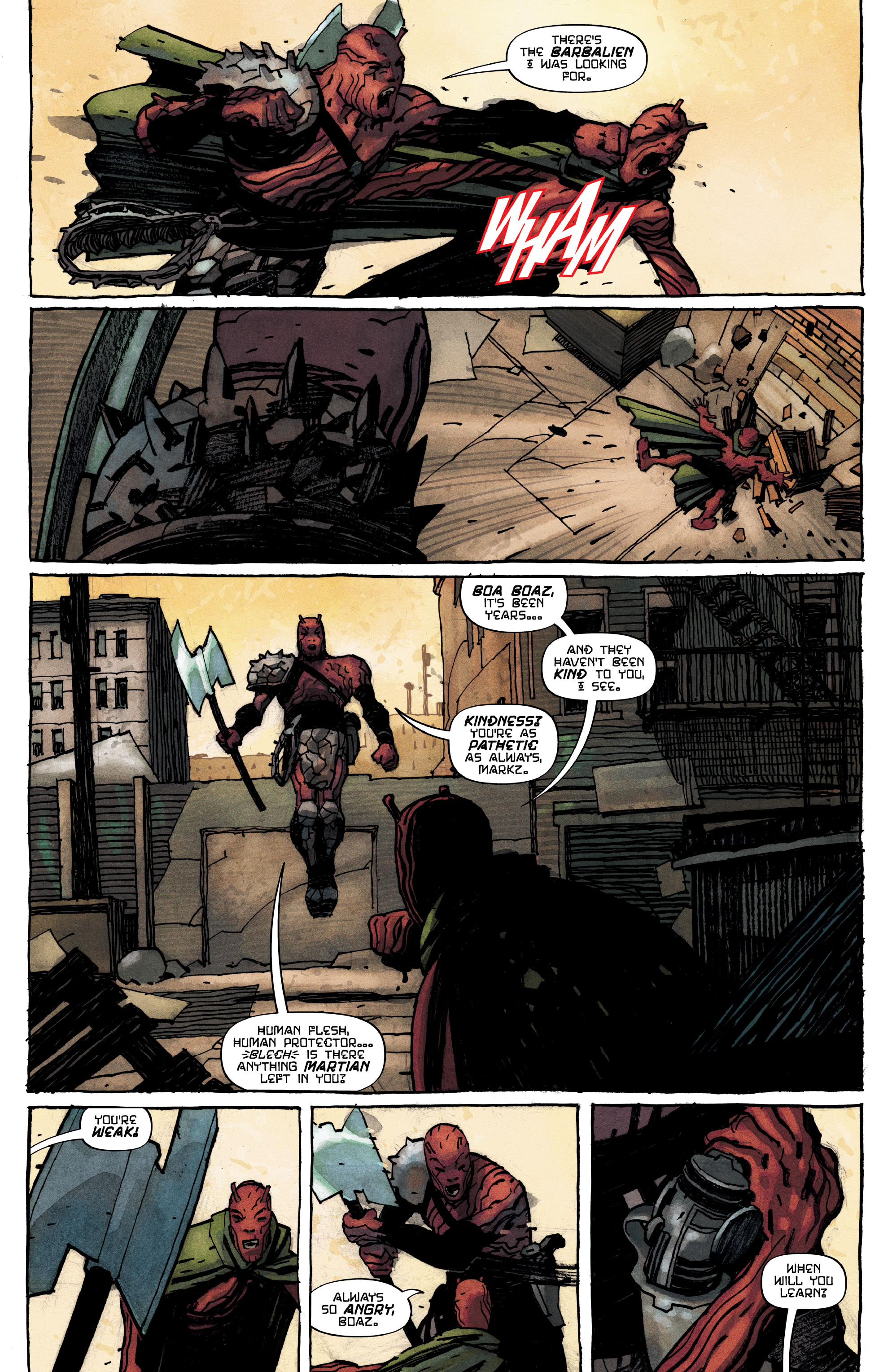 Read online Barbalien: Red Planet comic -  Issue #3 - 7