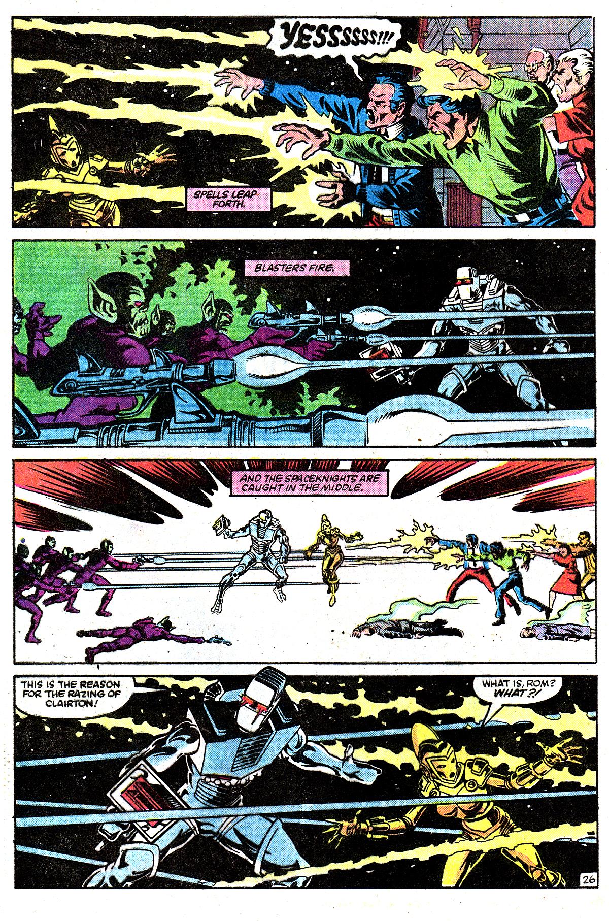 Read online ROM (1979) comic -  Issue #50 - 28