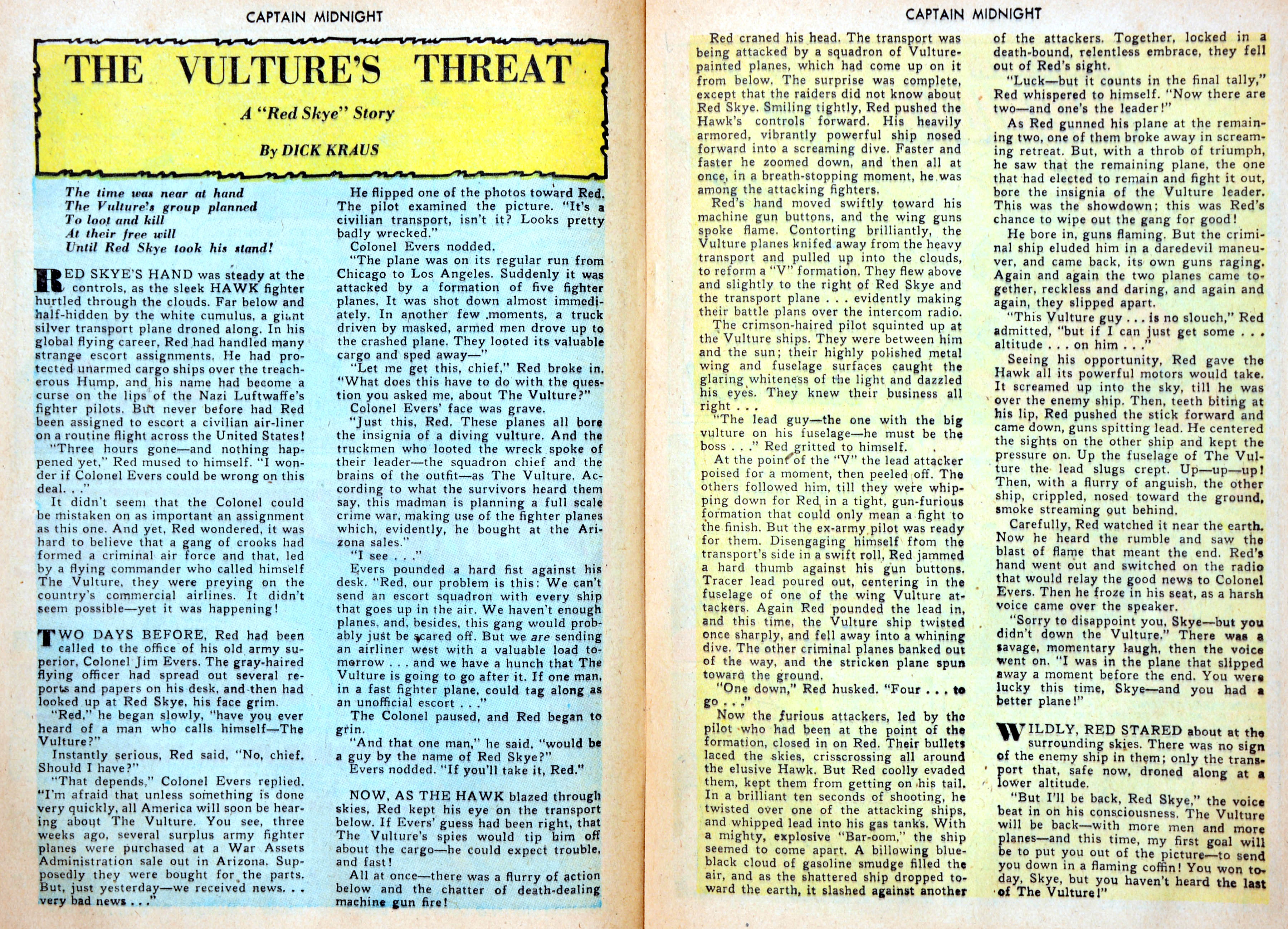 Read online Captain Midnight (1942) comic -  Issue #62 - 16