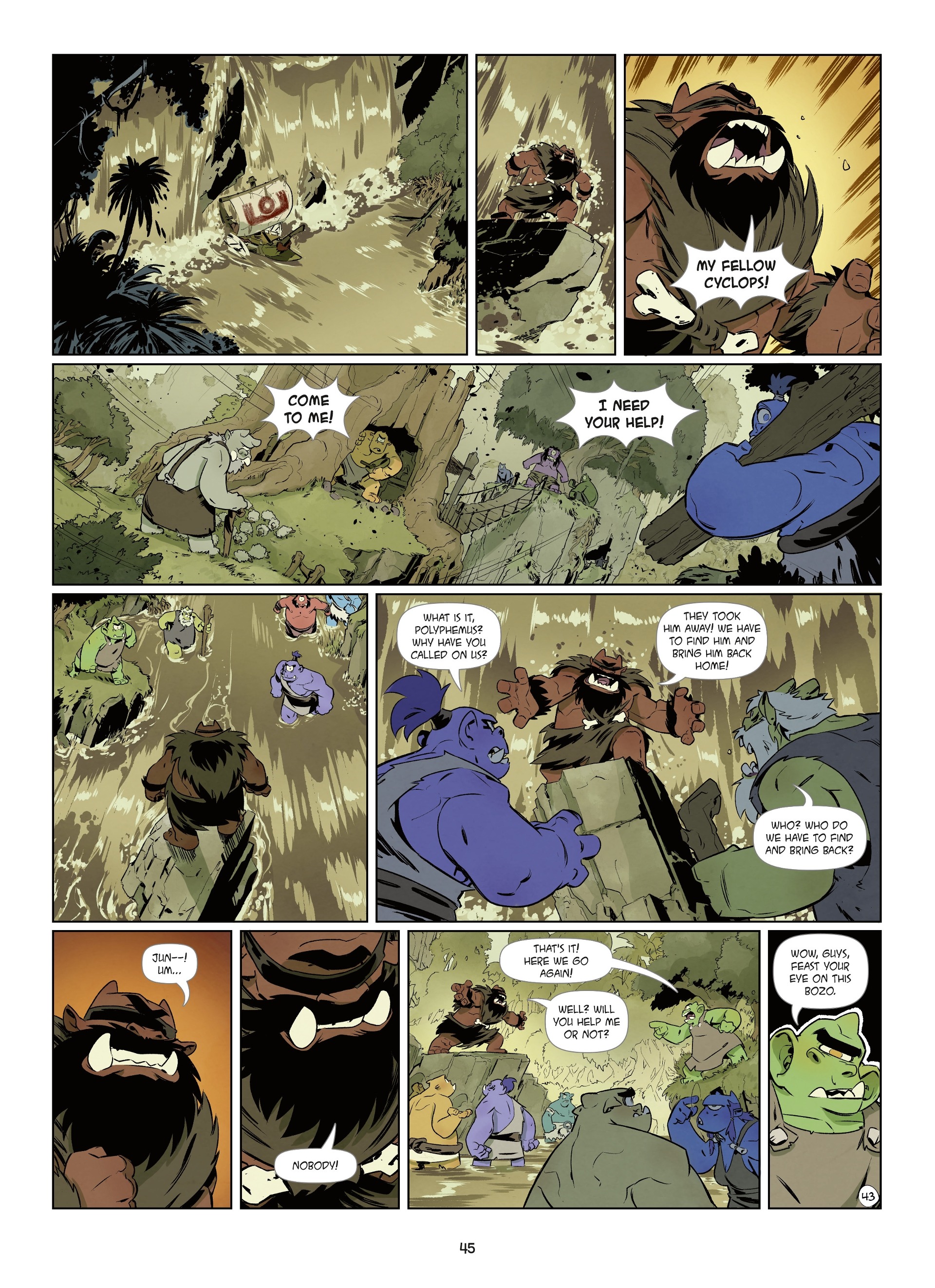 Read online Telemachus comic -  Issue #1 - 45