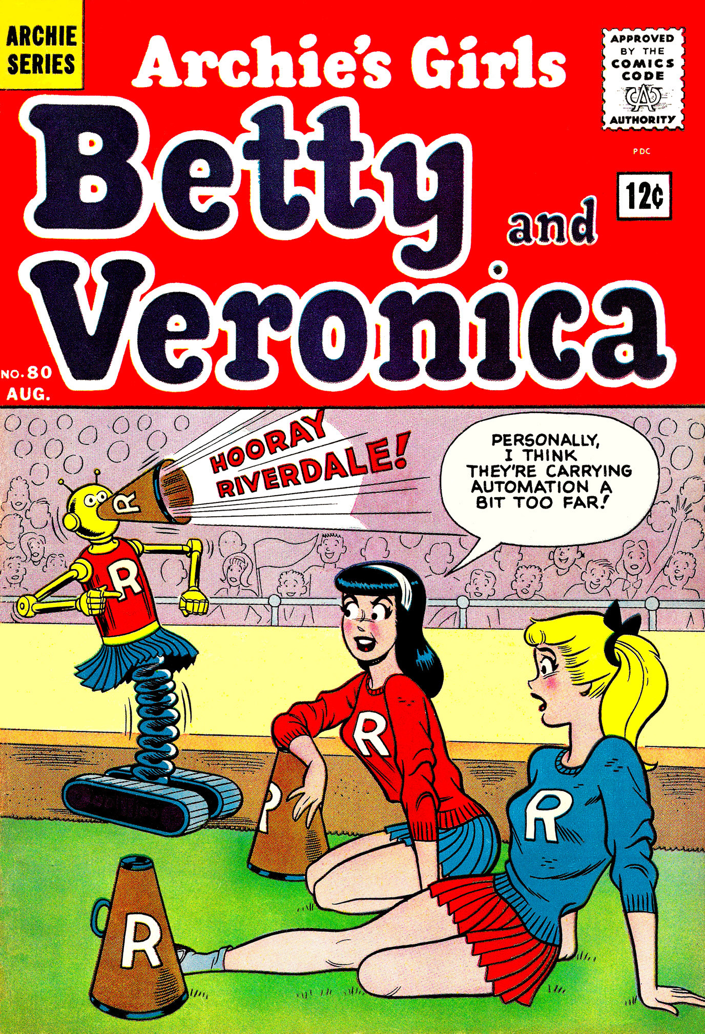 Read online Archie's Girls Betty and Veronica comic -  Issue #80 - 1