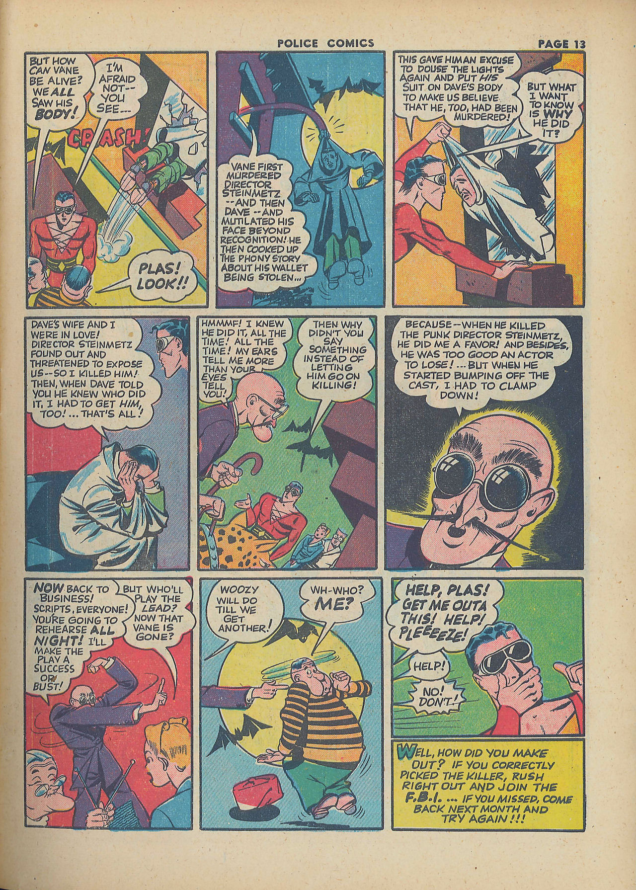 Read online Police Comics comic -  Issue #17 - 15