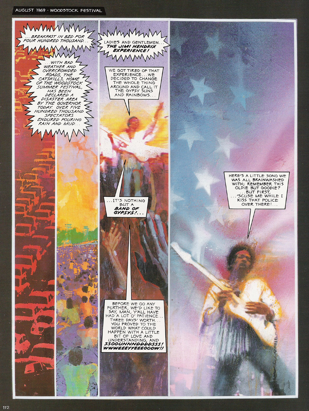 Read online Voodoo Child - The Illustrated Legend of Jimi Hendrix comic -  Issue # TPB - 115