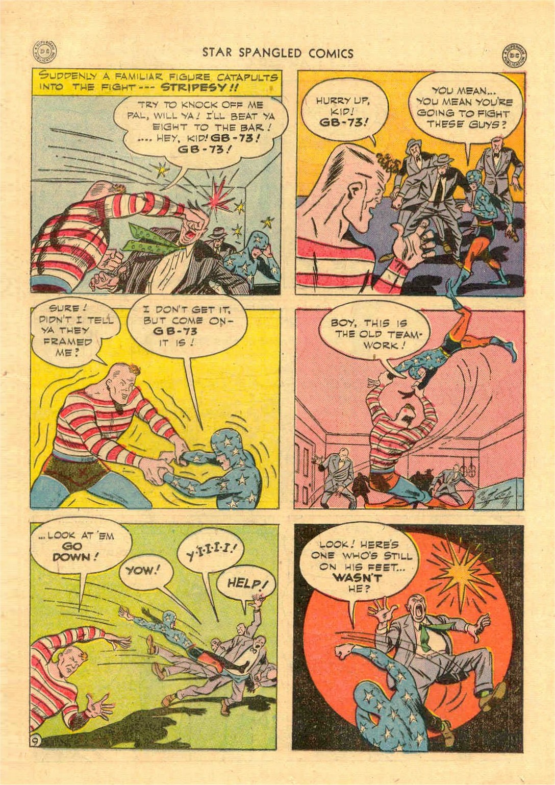 Read online Star Spangled Comics comic -  Issue #38 - 37