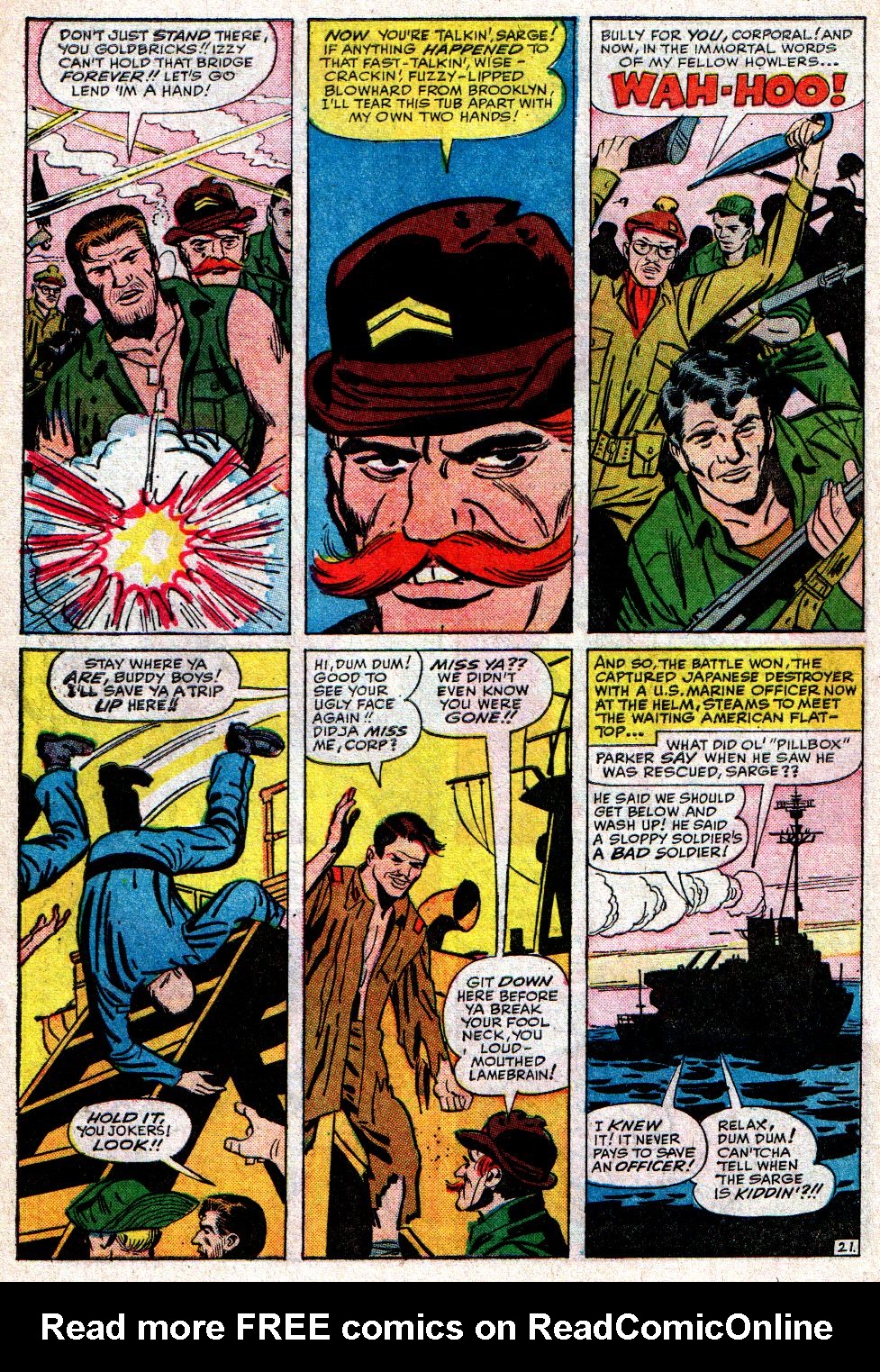 Read online Sgt. Fury comic -  Issue #10 - 30