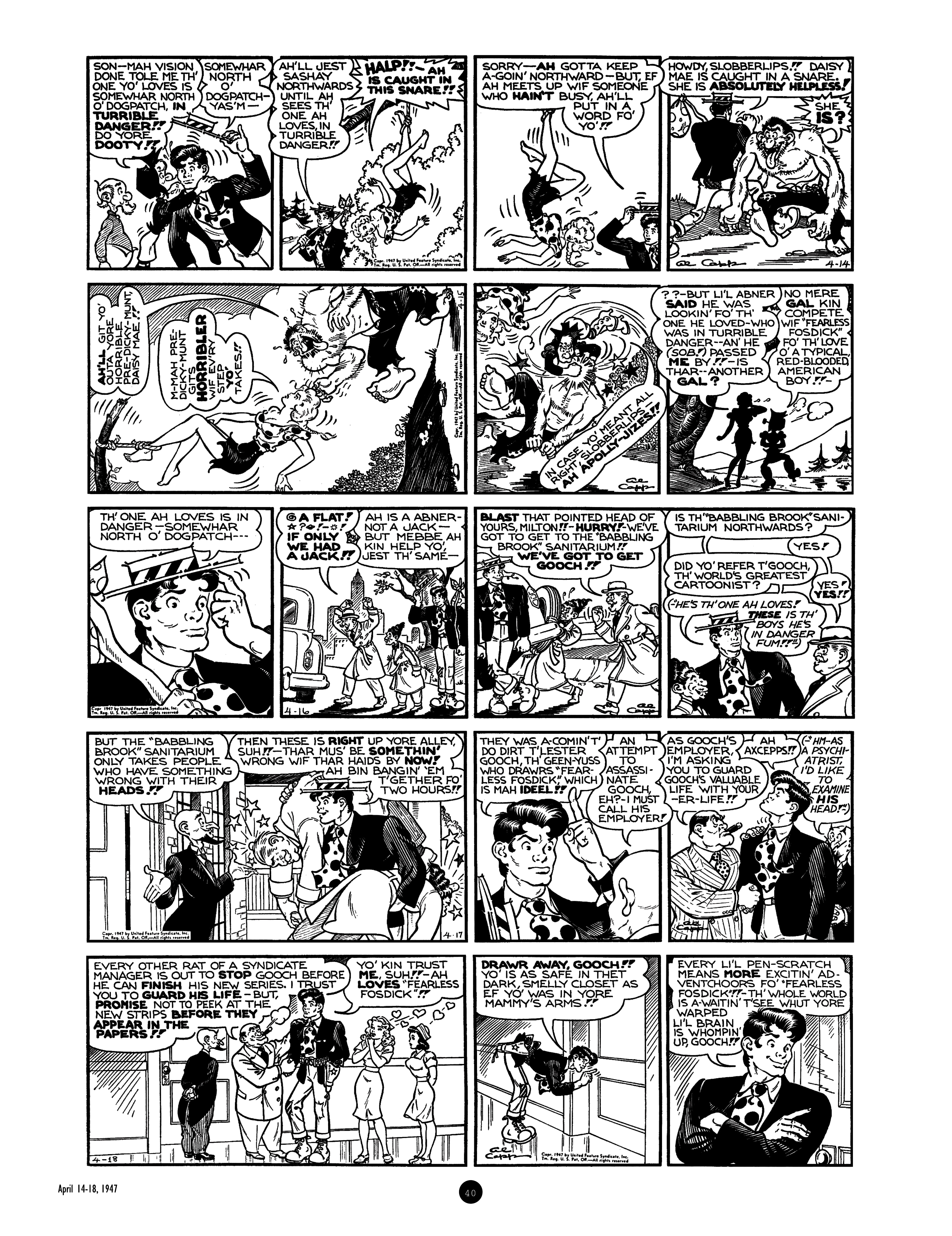 Read online Al Capp's Li'l Abner Complete Daily & Color Sunday Comics comic -  Issue # TPB 7 (Part 1) - 40