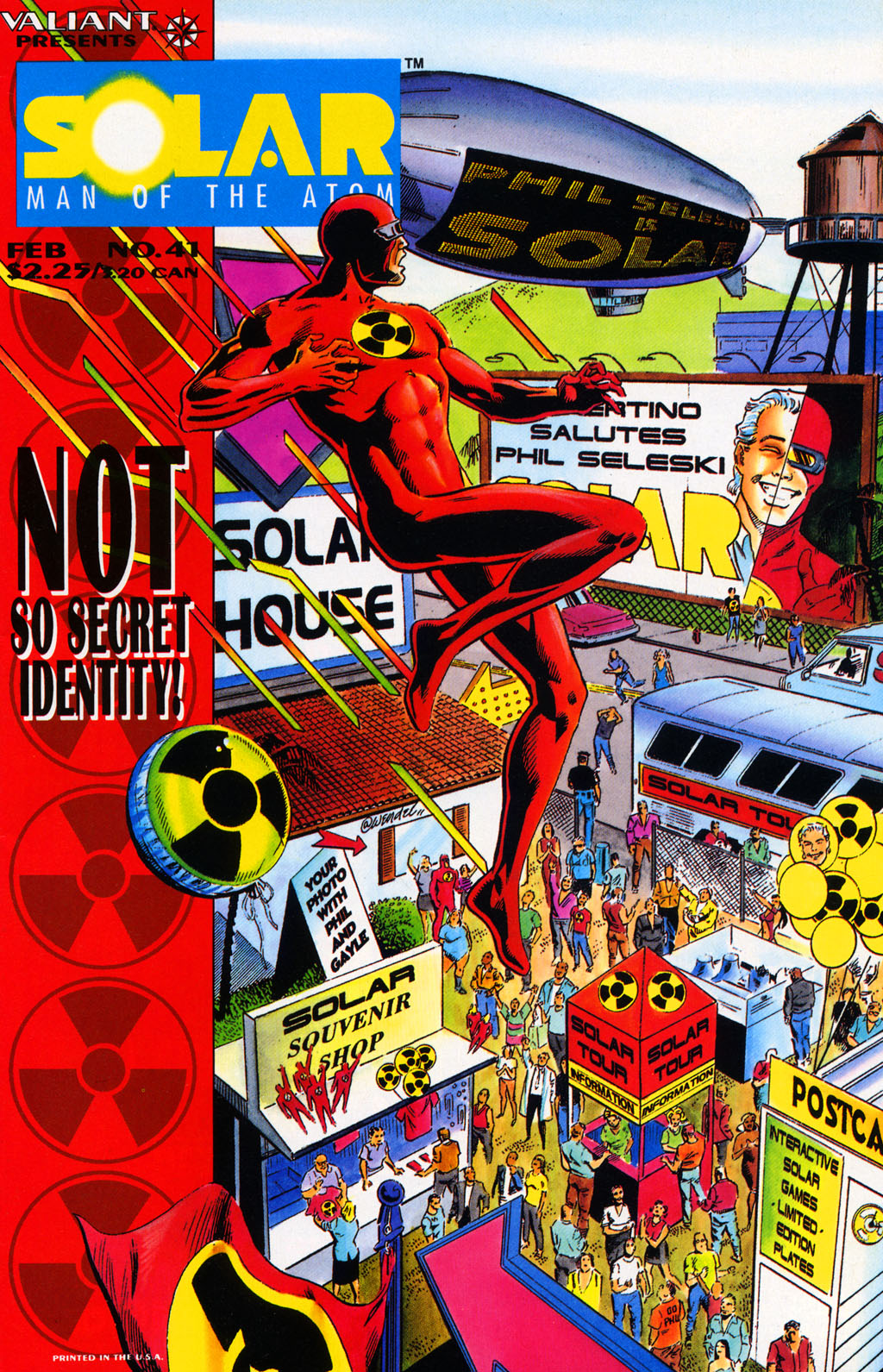 Read online Solar, Man of the Atom comic -  Issue #41 - 1