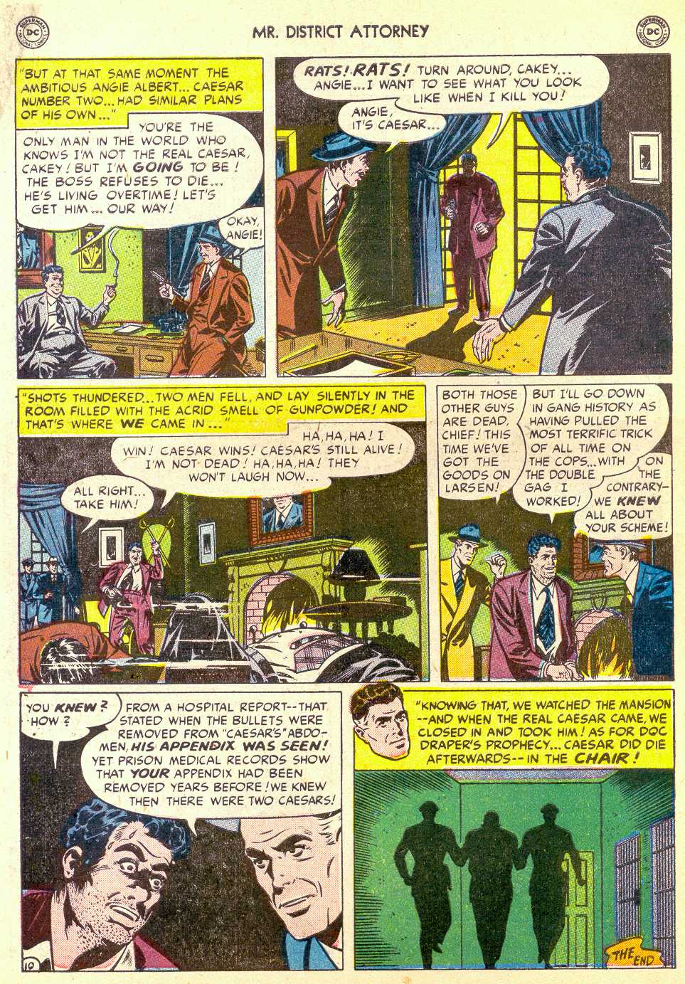 Read online Mr. District Attorney comic -  Issue #13 - 12