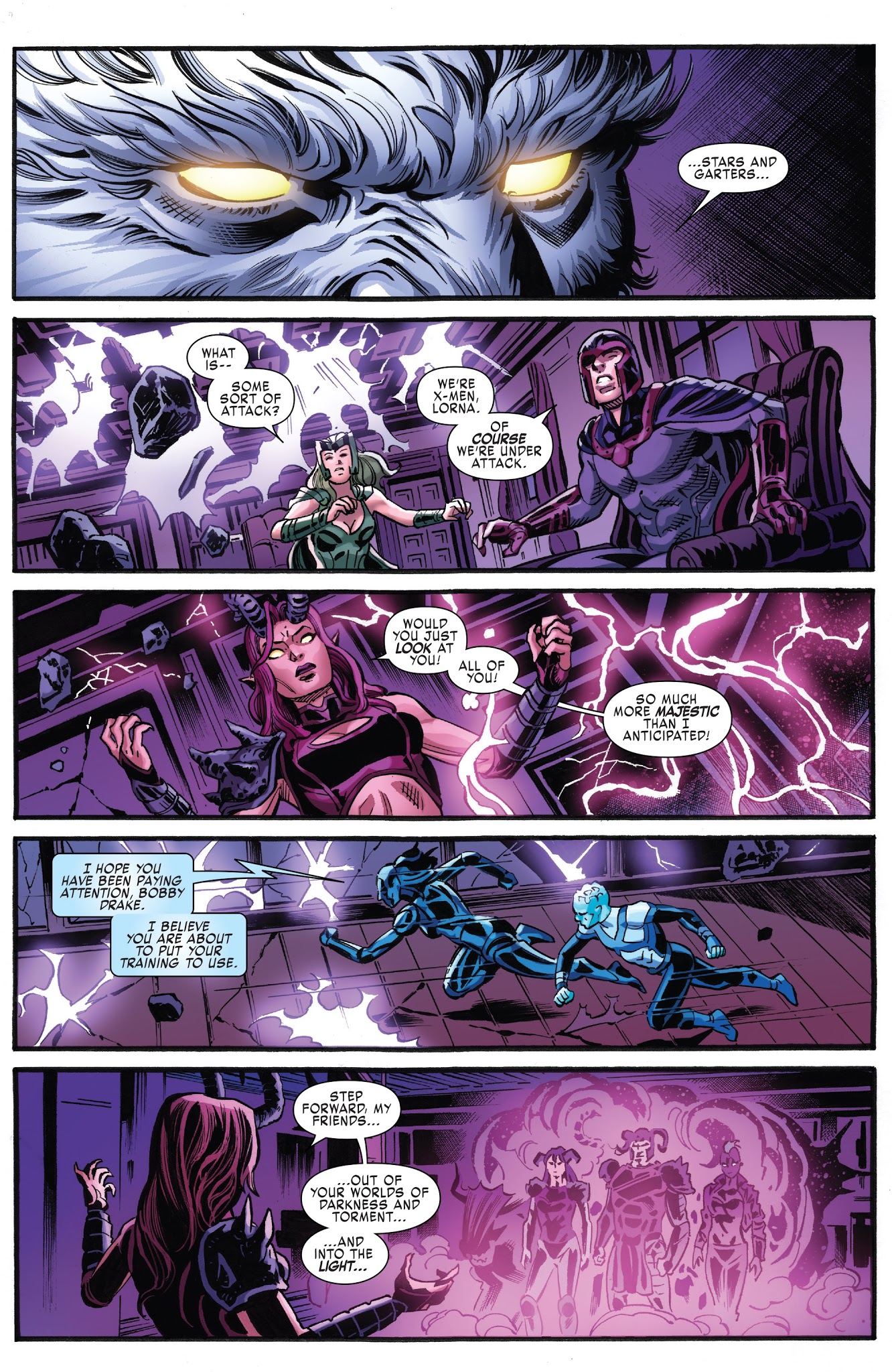 Read online X-Men: Blue comic -  Issue #10 - 16