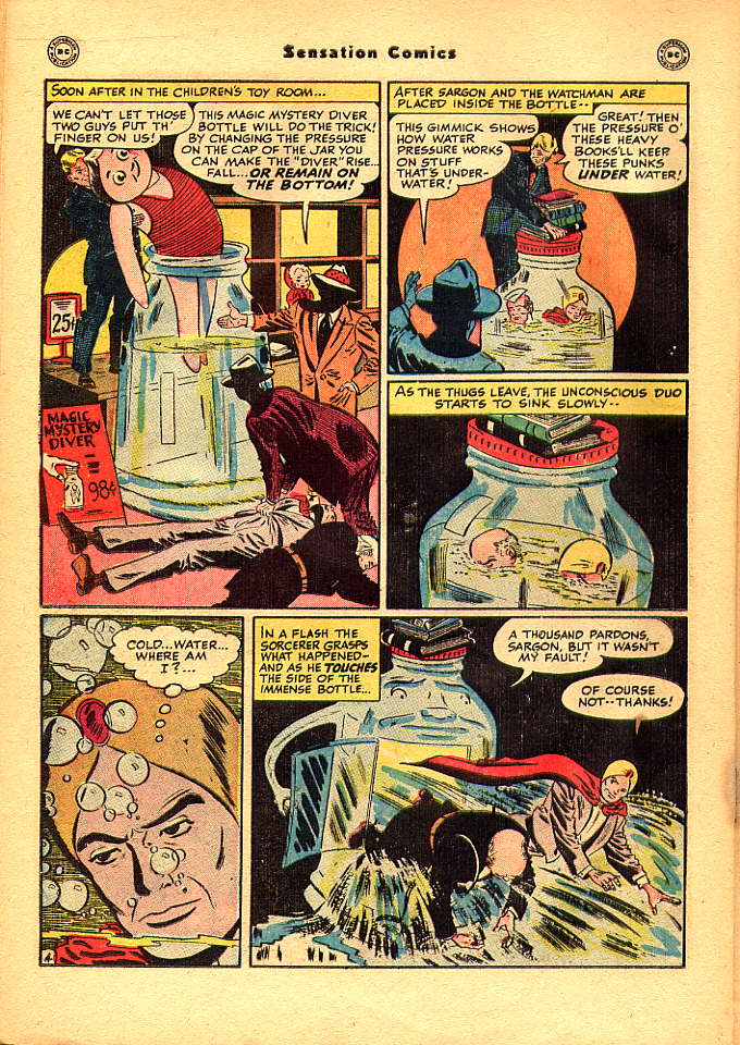 Read online Sensation (Mystery) Comics comic -  Issue #83 - 20