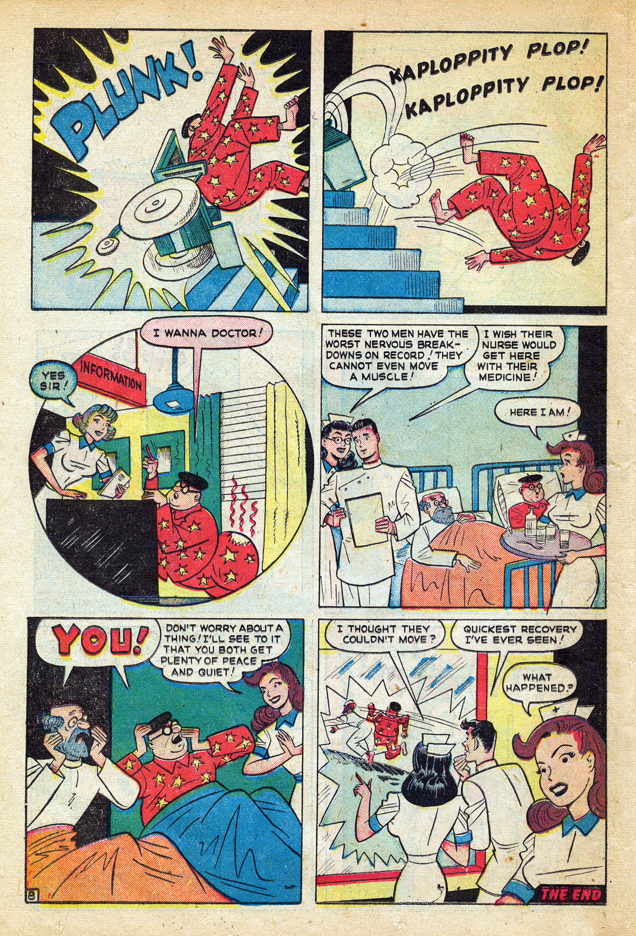 Read online Nellie The Nurse (1945) comic -  Issue #20 - 34