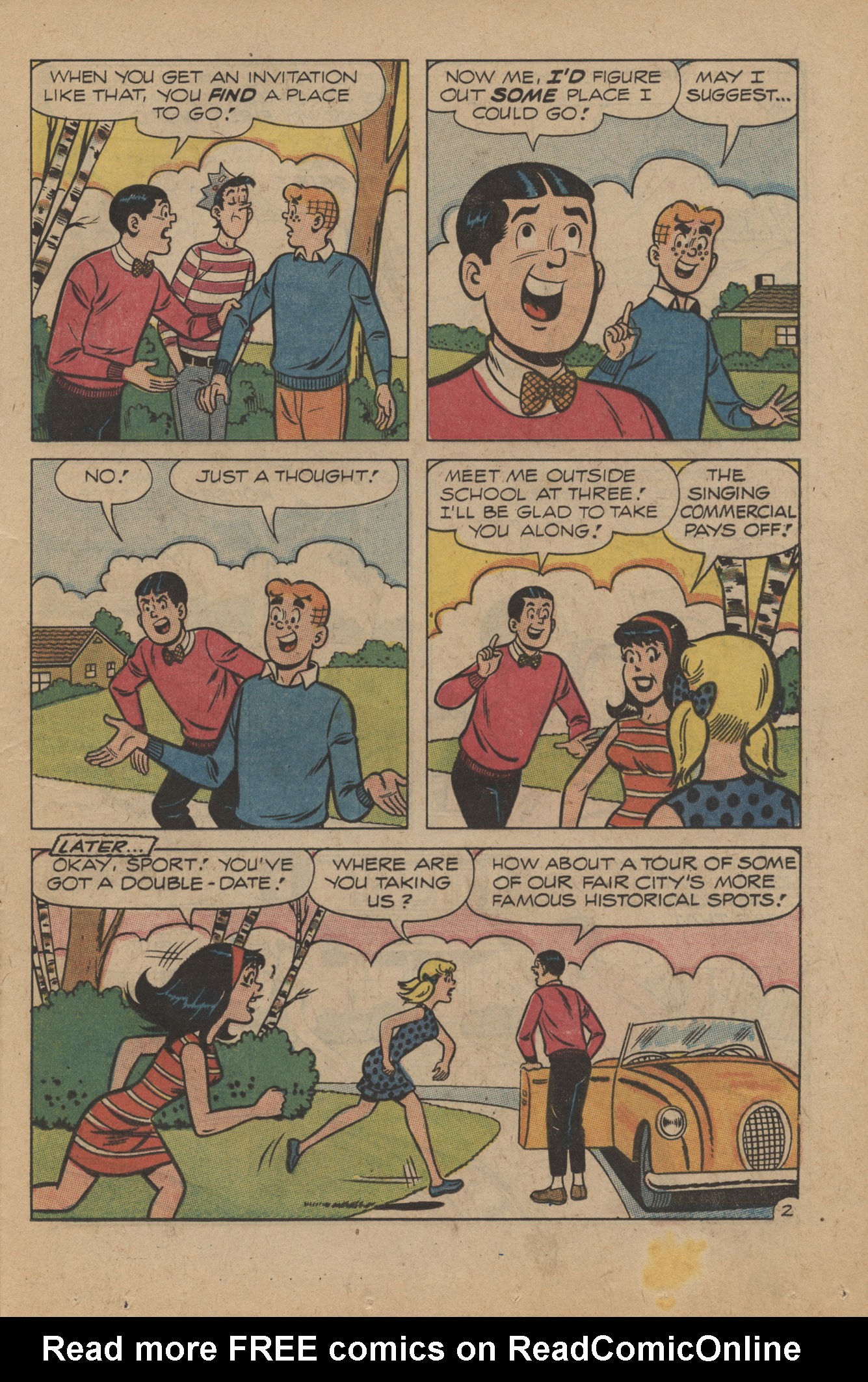 Read online Reggie and Me (1966) comic -  Issue #33 - 21