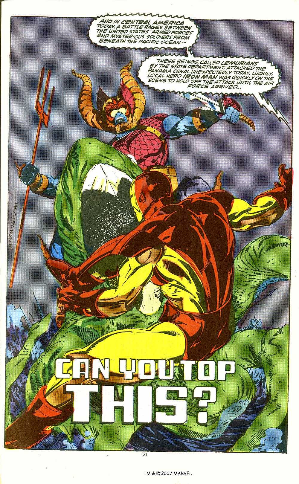 Read online Iron Man (1968) comic -  Issue # Annual 10 - 33