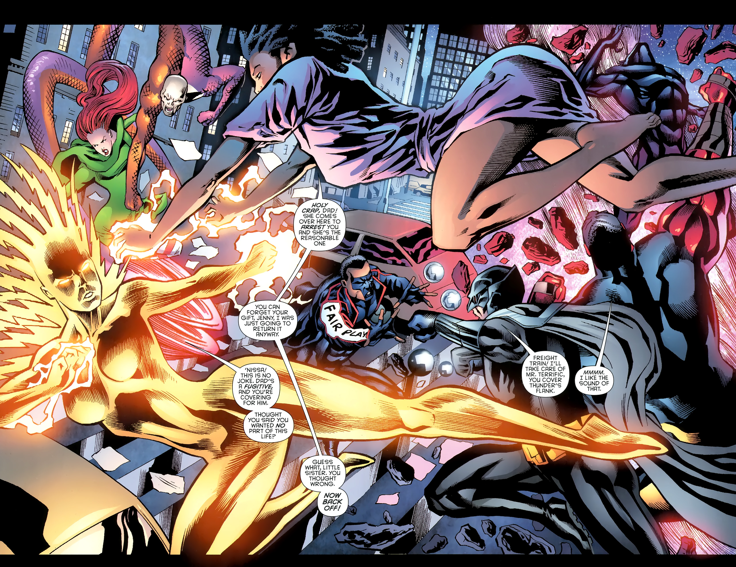 Read online The Outsiders (2009) comic -  Issue #36 - 12