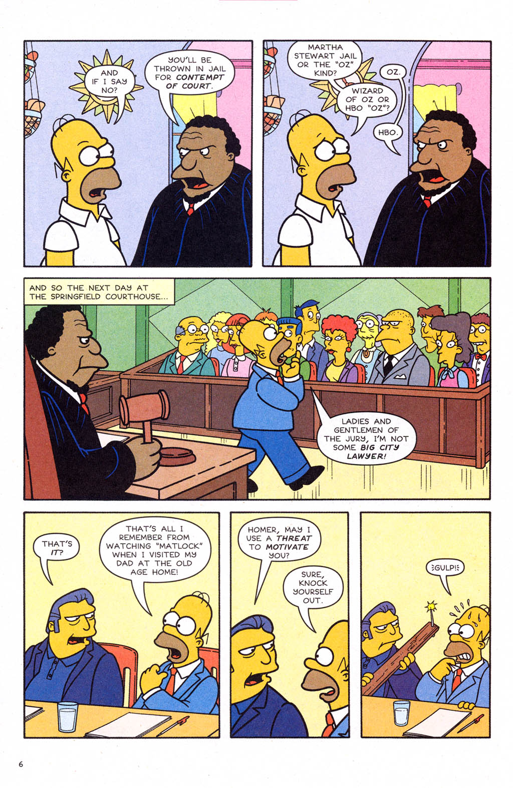 Read online Simpsons Comics comic -  Issue #107 - 7