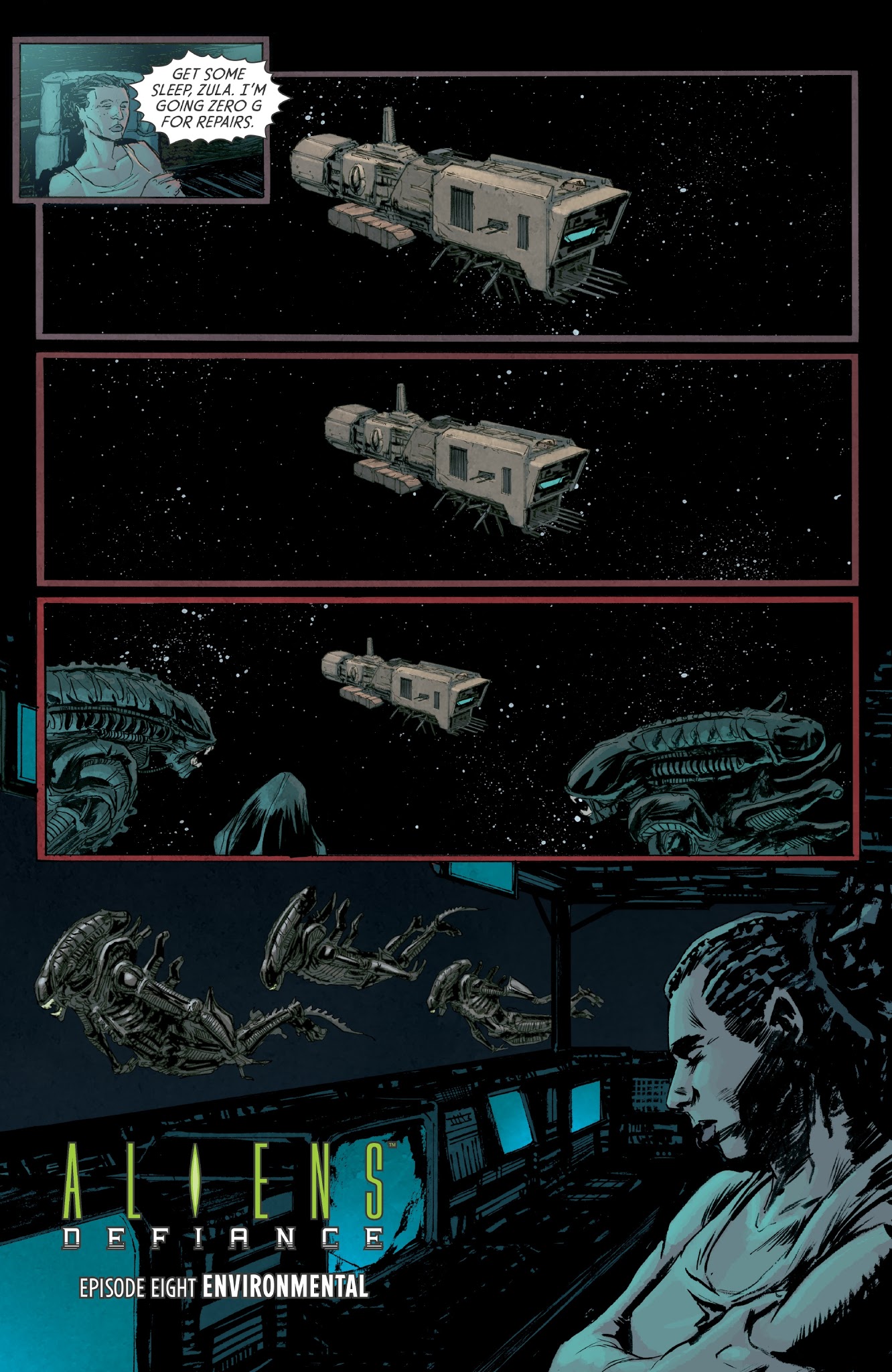 Read online Aliens: Defiance comic -  Issue # _TPB 2 - 34