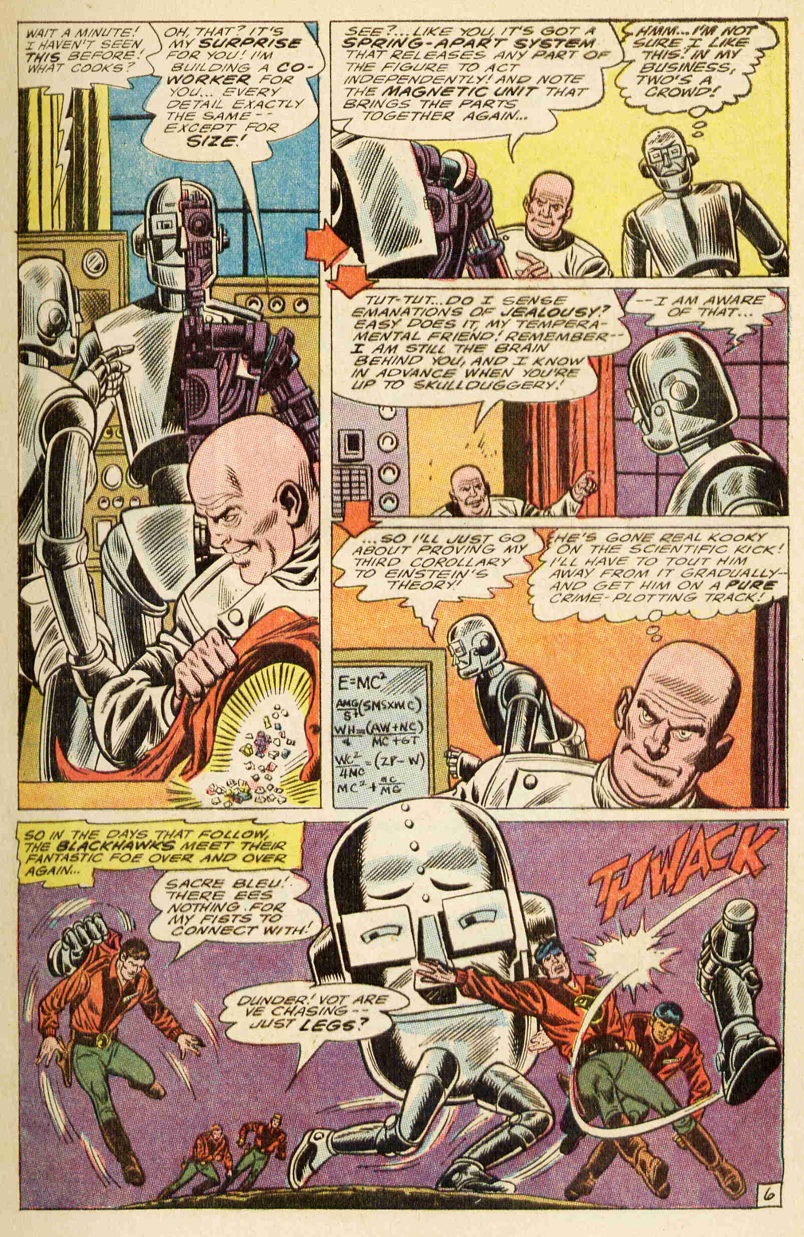 Blackhawk (1957) Issue #220 #113 - English 7