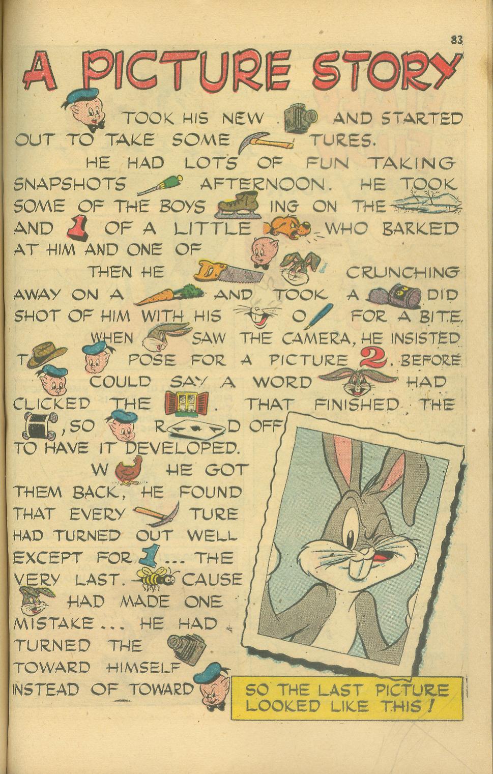 Read online Bugs Bunny's Christmas Funnies comic -  Issue # TPB 1 - 85