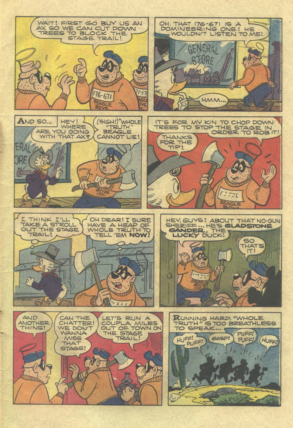Read online Walt Disney THE BEAGLE BOYS comic -  Issue #13 - 31