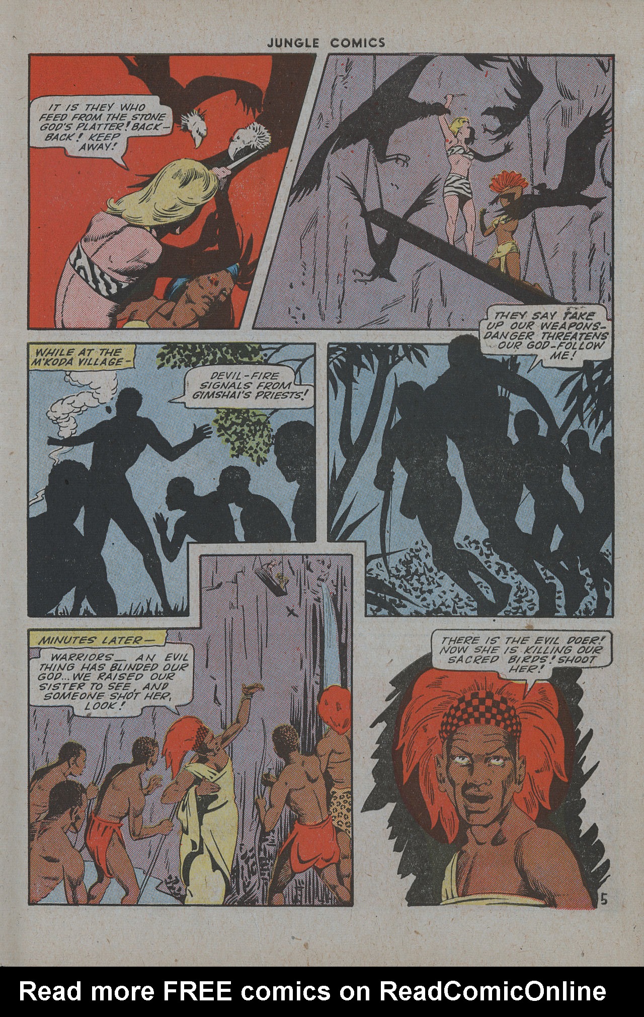 Read online Jungle Comics comic -  Issue #64 - 47