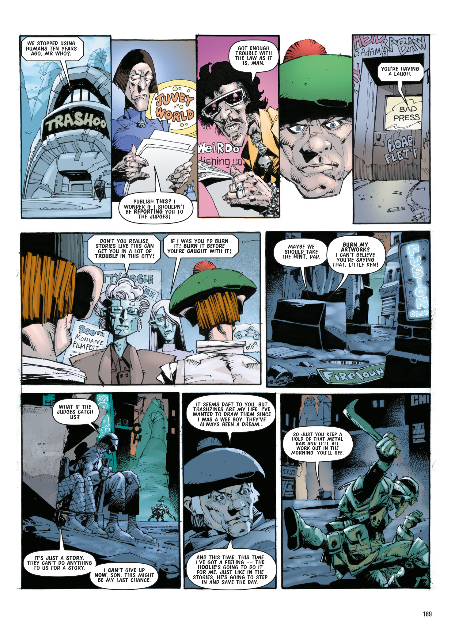 Read online Judge Dredd: The Complete Case Files comic -  Issue # TPB 41 (Part 2) - 92