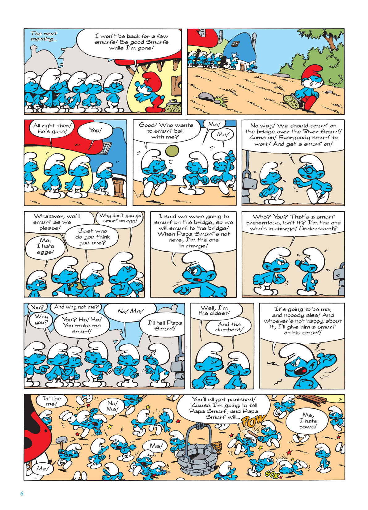 Read online The Smurfs comic -  Issue #3 - 6