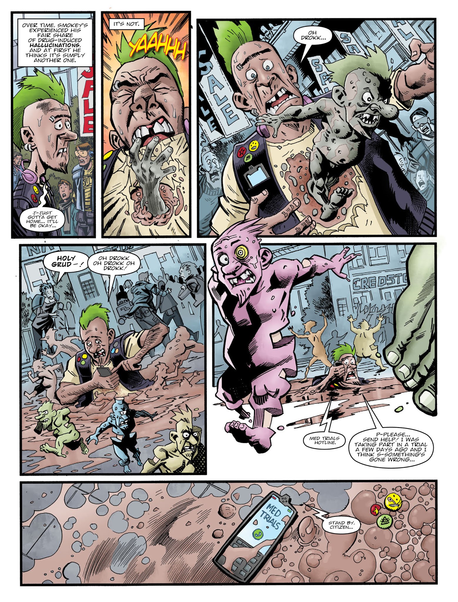 Read online 2000 AD comic -  Issue #2110 - 4