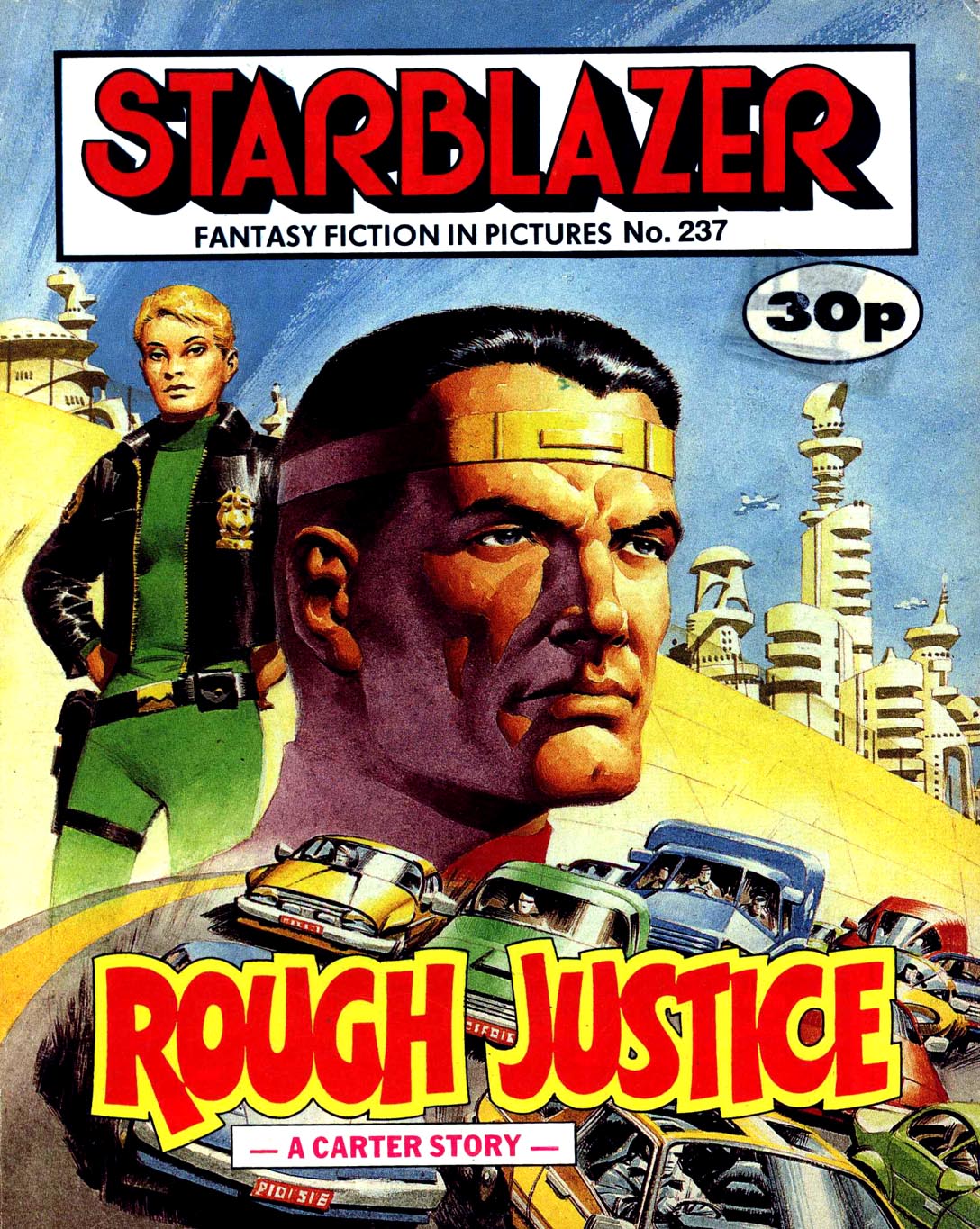 Read online Starblazer comic -  Issue #237 - 1