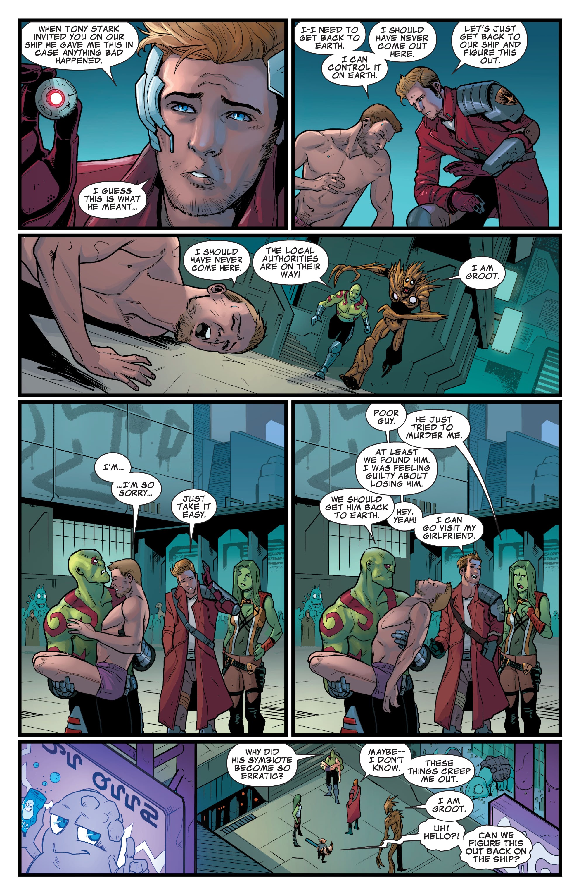 Read online Guardians Of The Galaxy by Brian Michael Bendis comic -  Issue # TPB 3 (Part 1) - 77
