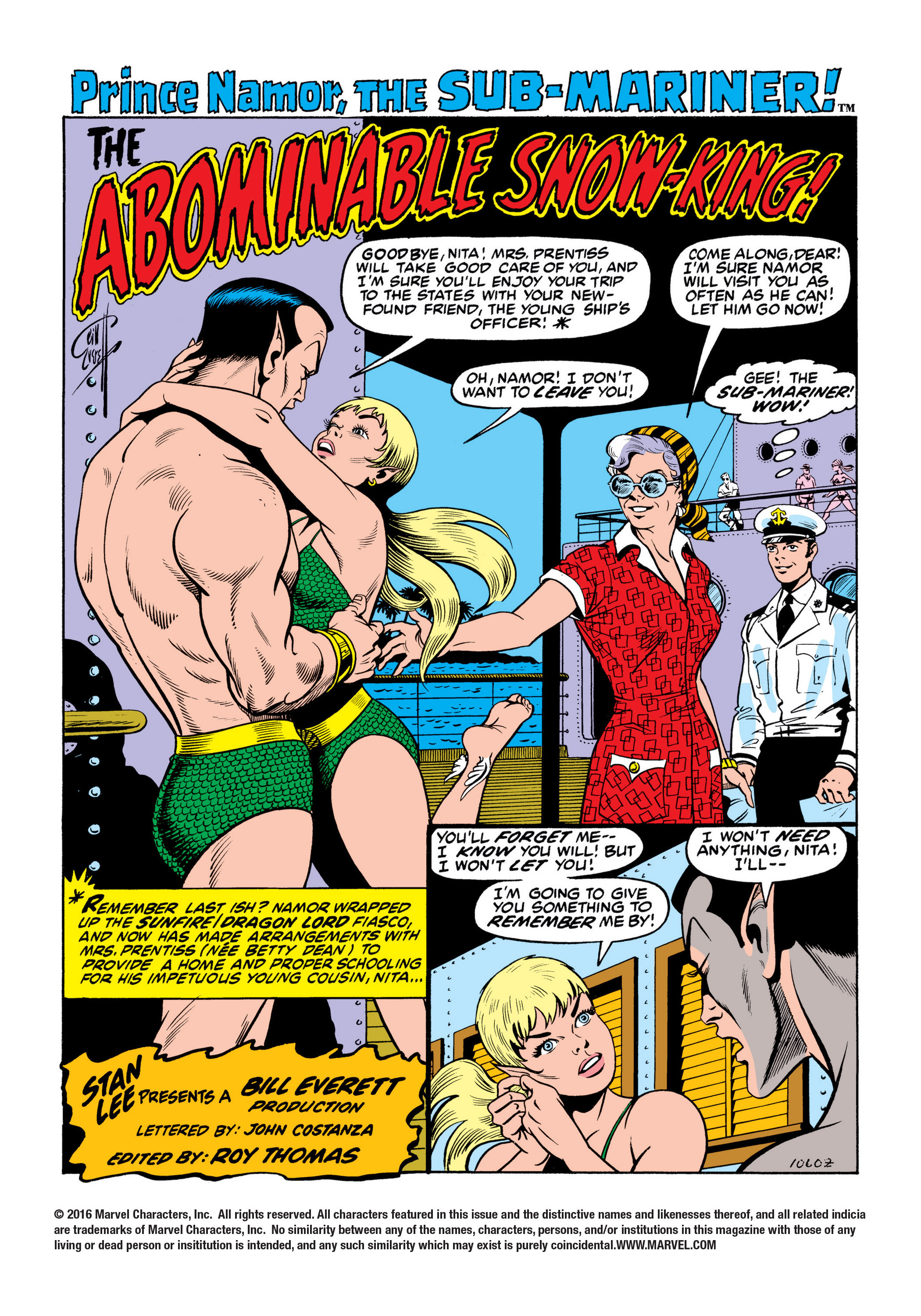 Read online Marvel Masterworks: The Sub-Mariner comic -  Issue # TPB 7 (Part 2) - 2