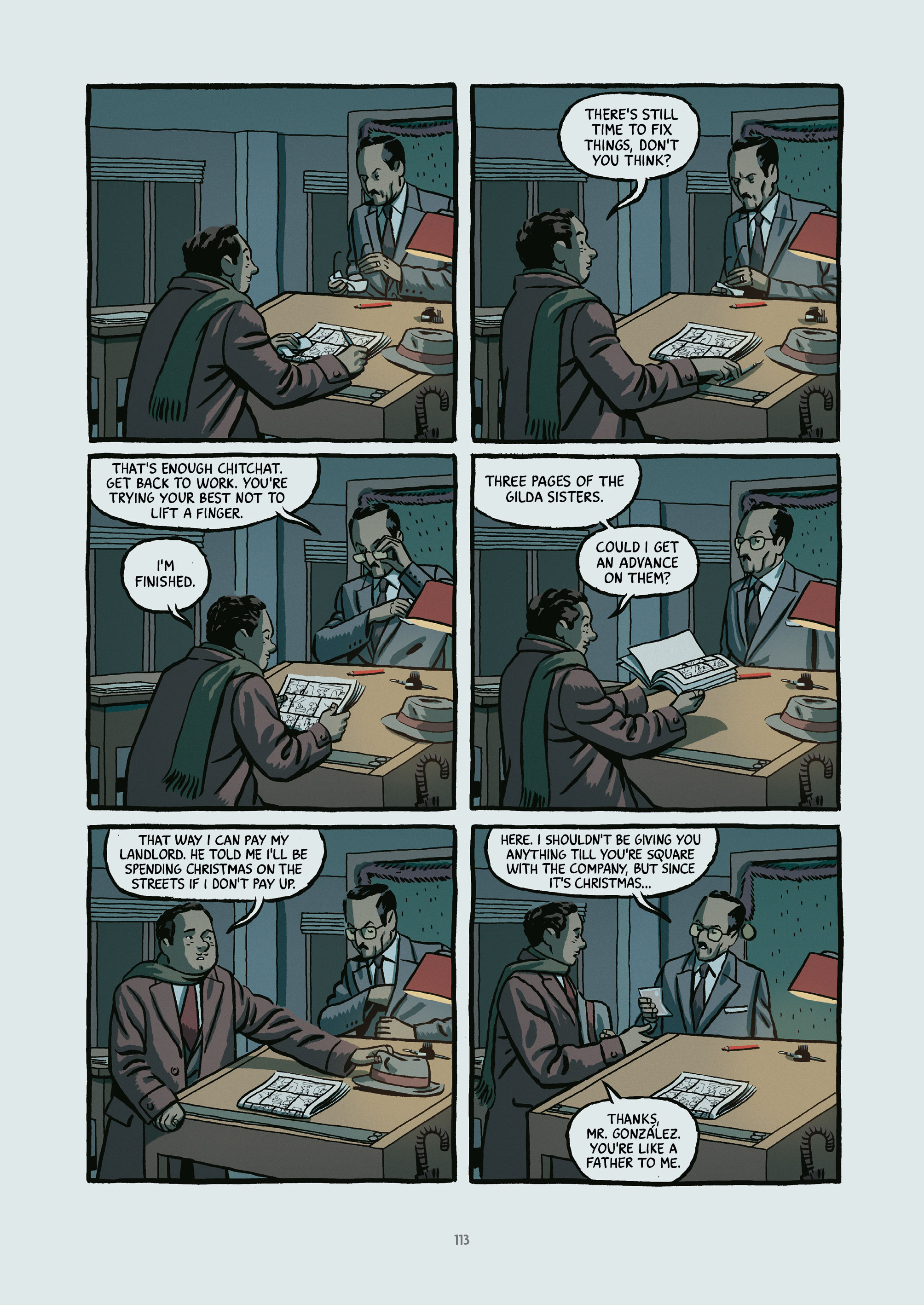 Read online The Winter of the Cartoonist comic -  Issue # TPB - 113