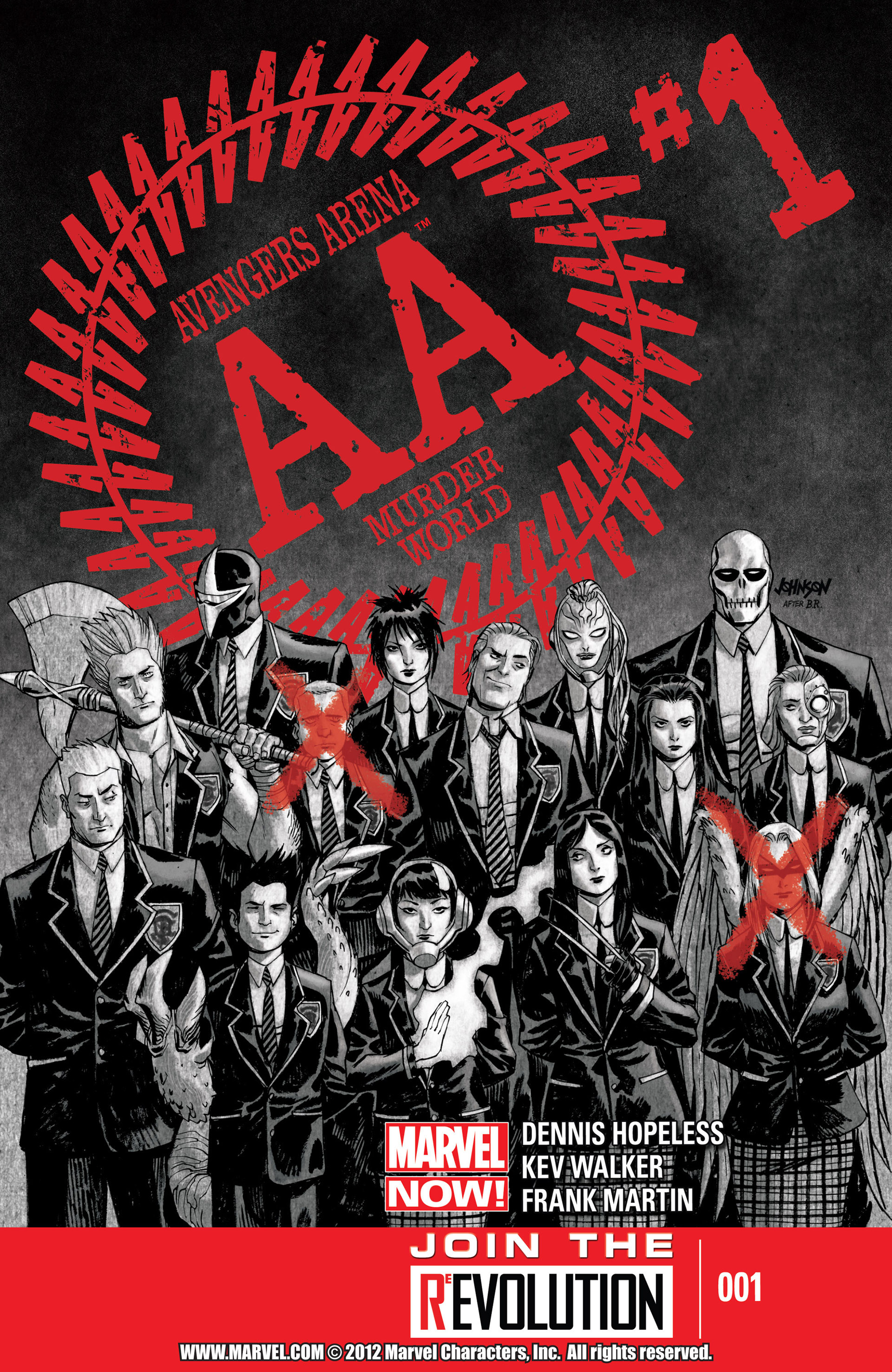 Read online Avengers Arena comic -  Issue #1 - 1