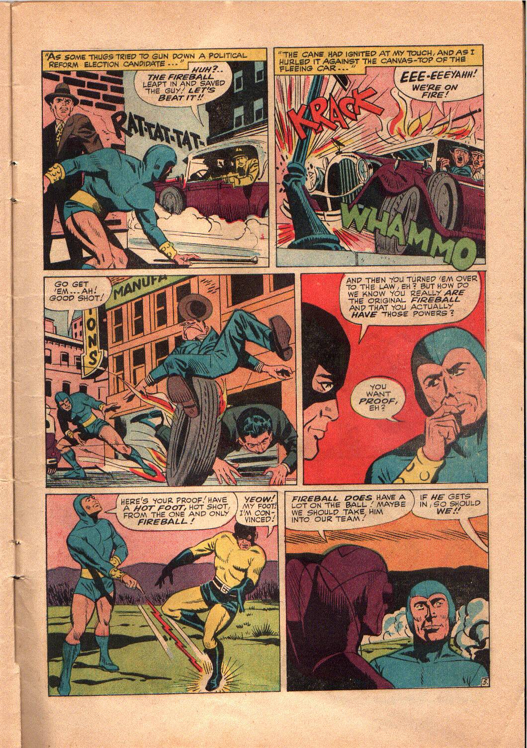Read online The Mighty Crusaders (1965) comic -  Issue #4 - 6