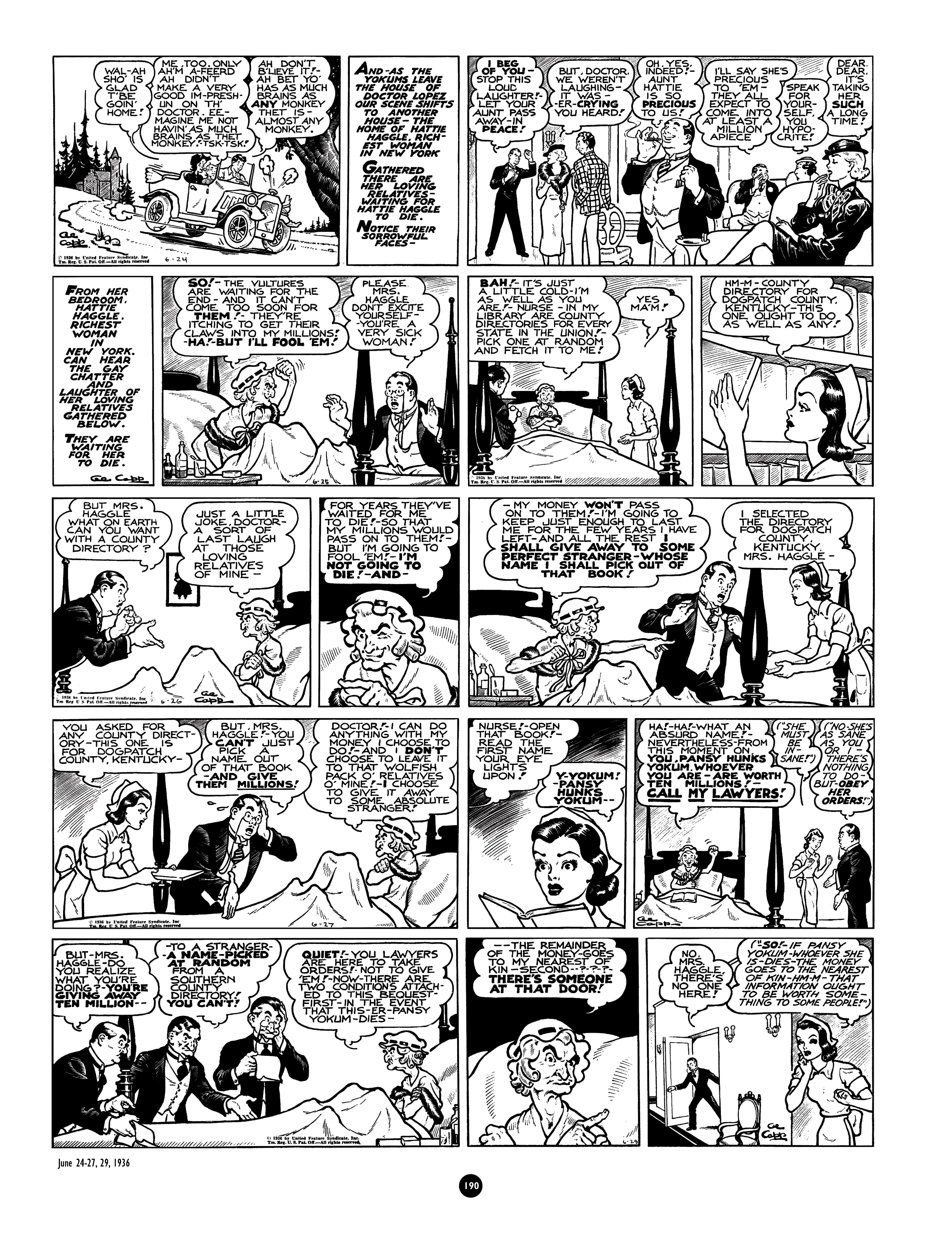 Read online Al Capp's Li'l Abner Complete Daily & Color Sunday Comics comic -  Issue # TPB 1 (Part 2) - 92