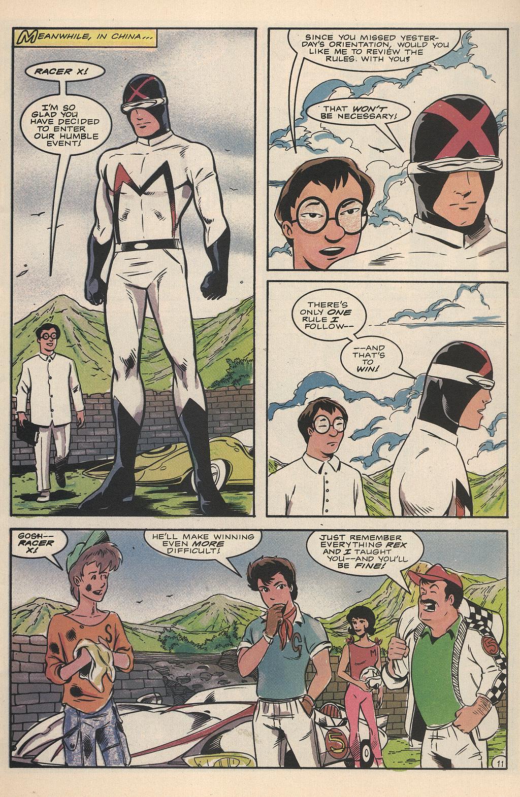 Read online Speed Racer (1987) comic -  Issue #14 - 12