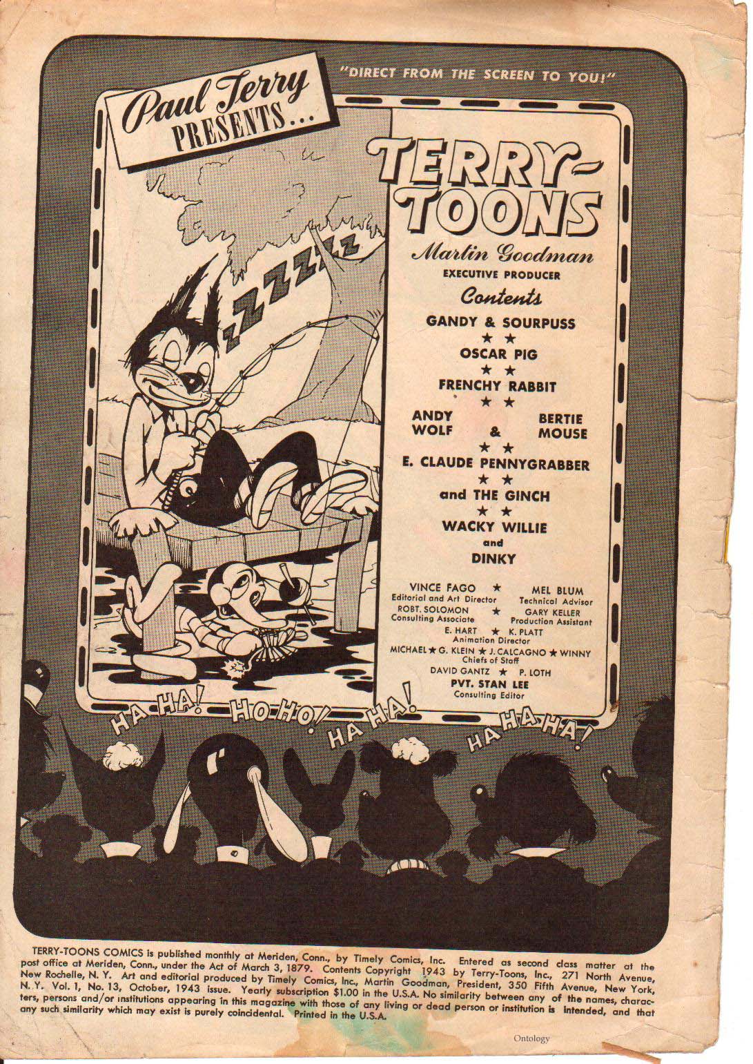 Read online Terry-Toons Comics comic -  Issue #13 - 2