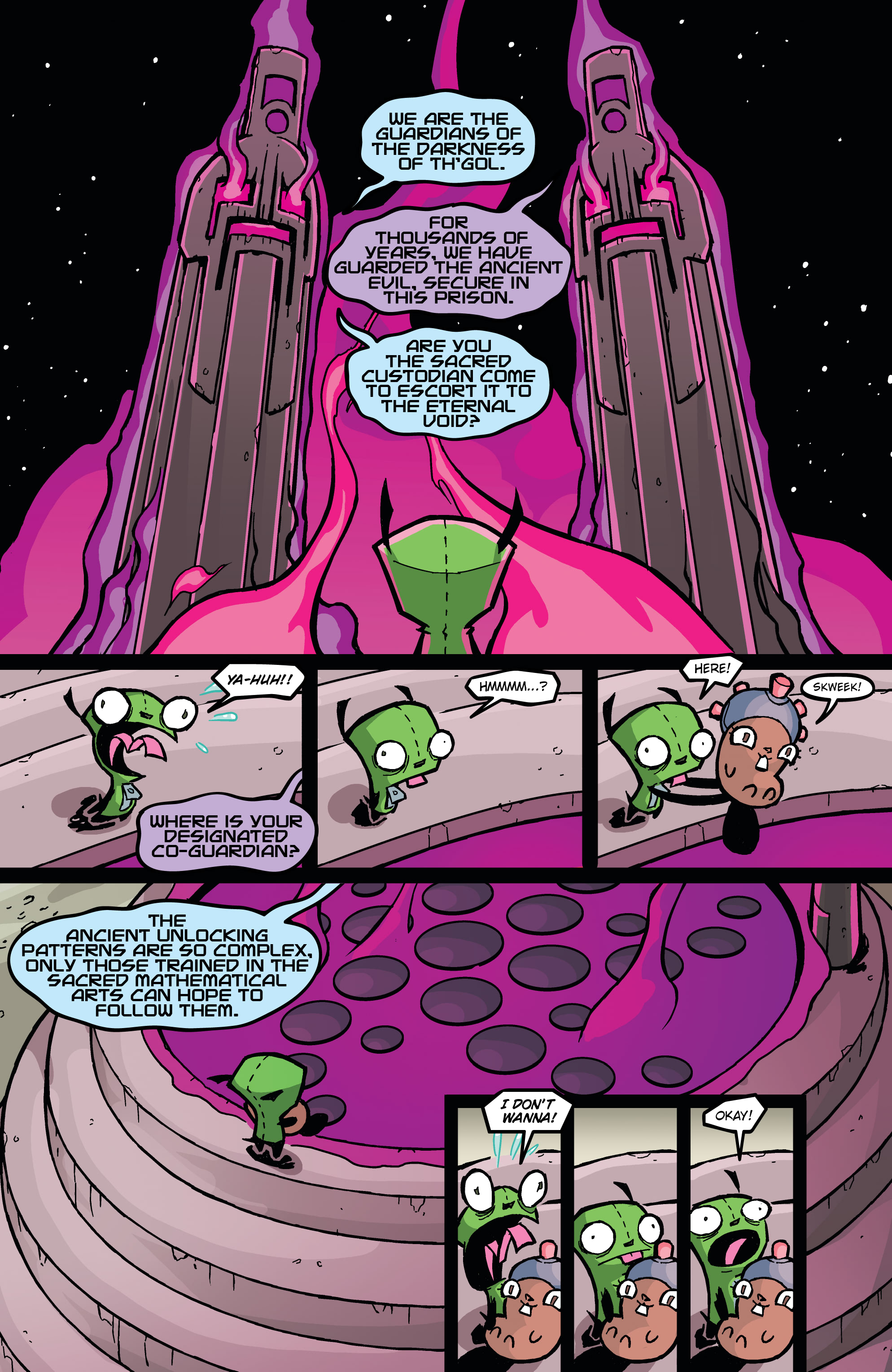 Read online Invader Zim Quarterly comic -  Issue #1 - 19