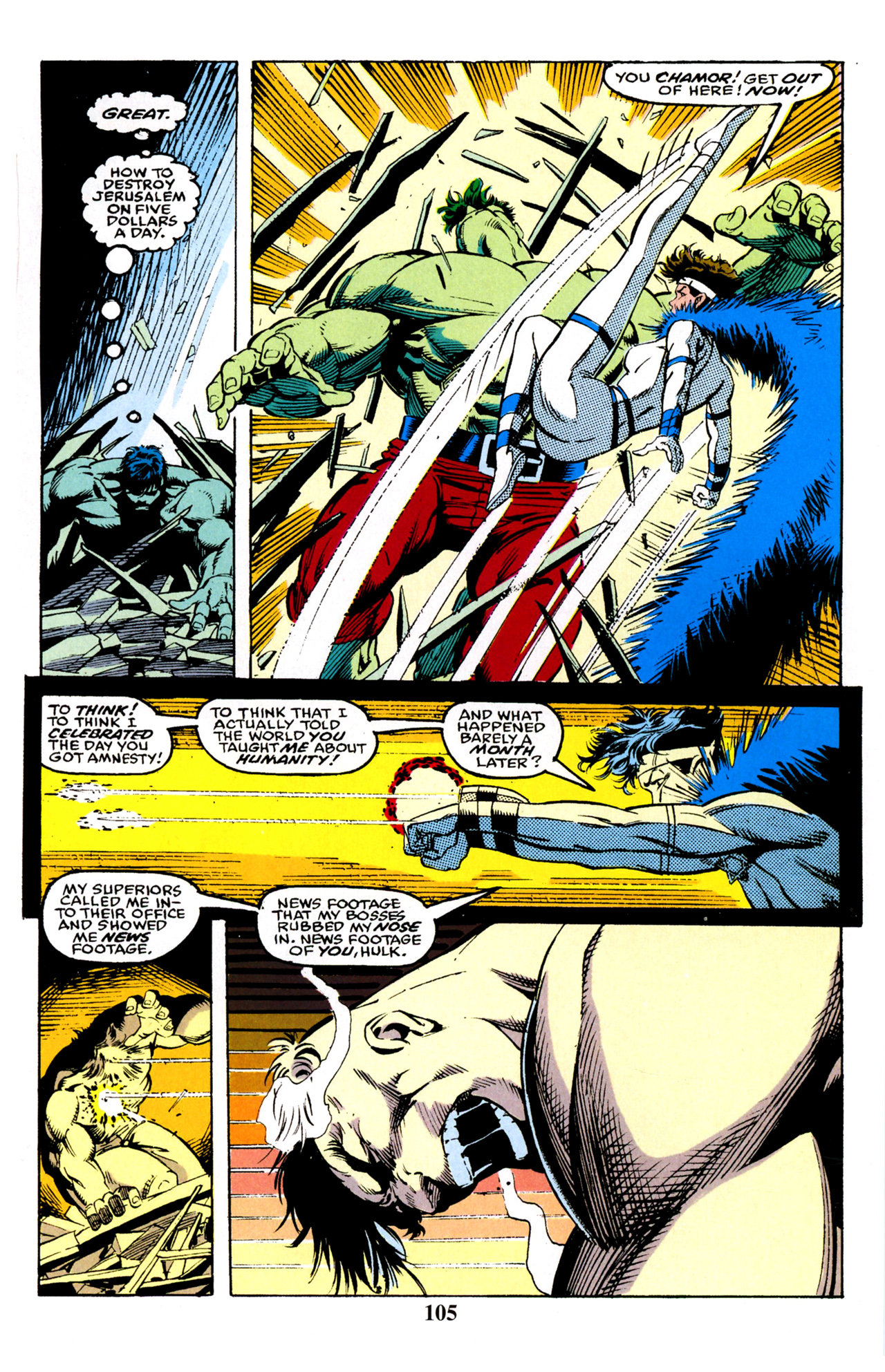Read online Hulk Visionaries: Peter David comic -  Issue # TPB 7 - 104