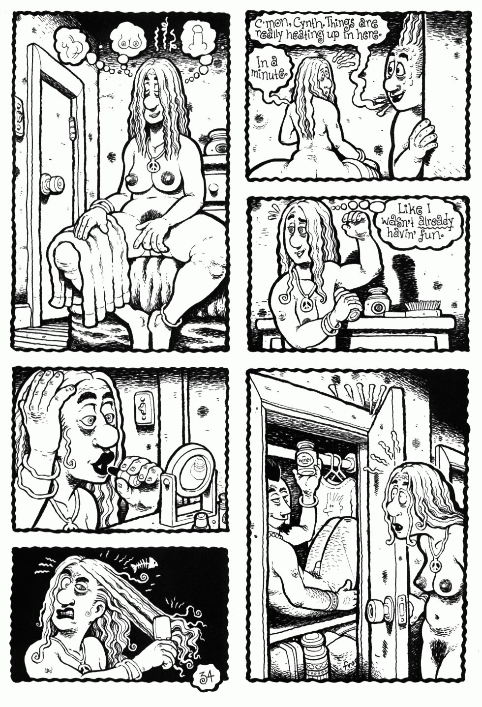 Read online Cynthia Petal's Really Fantastic Alien Sex Frenzy! comic -  Issue # Full - 35