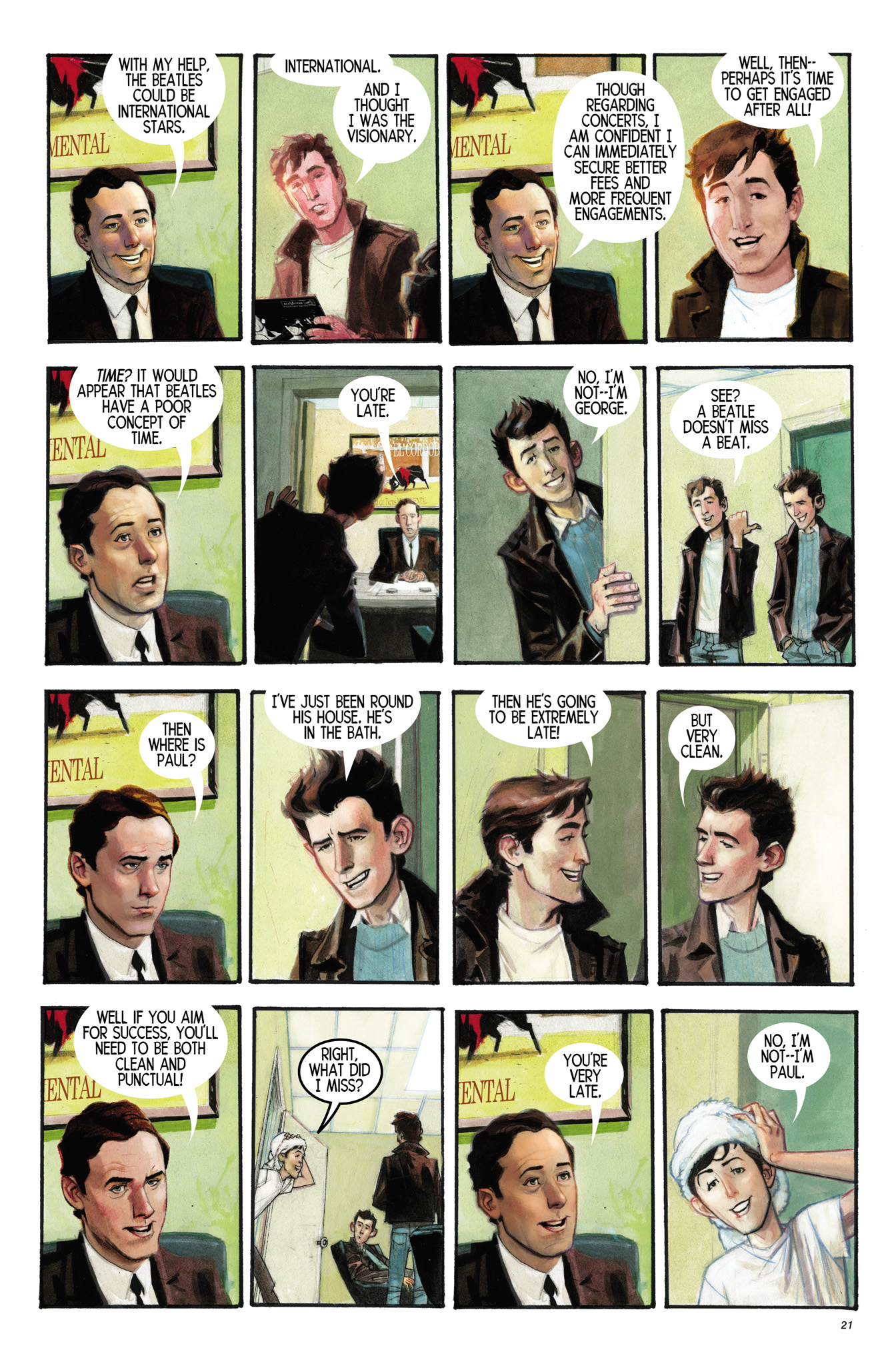 Read online The Fifth Beatle: The Brian Epstein Story comic -  Issue # TPB - 20