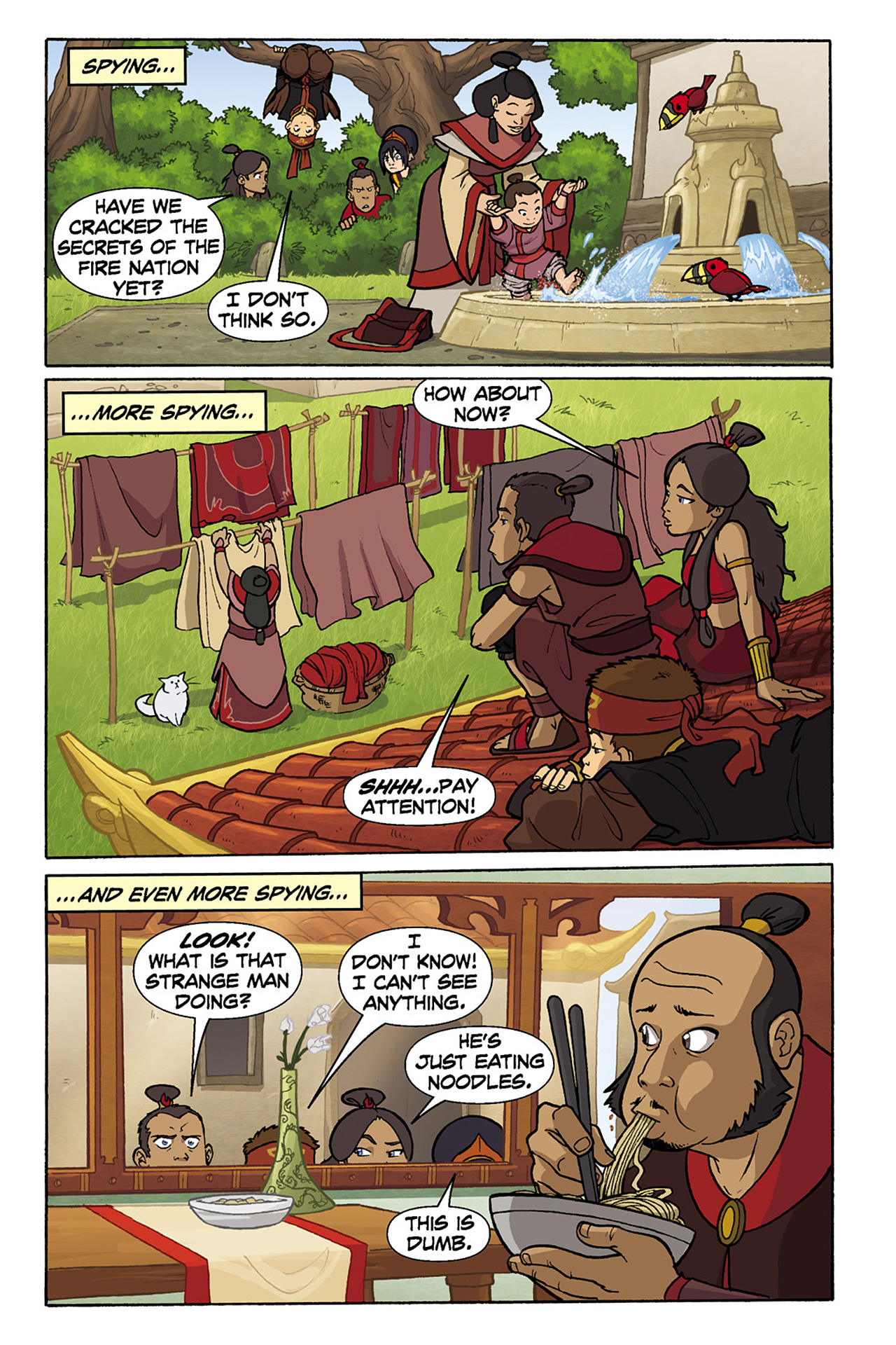 Read online Nickelodeon Avatar: The Last Airbender - The Lost Adventures comic -  Issue # Full - 119
